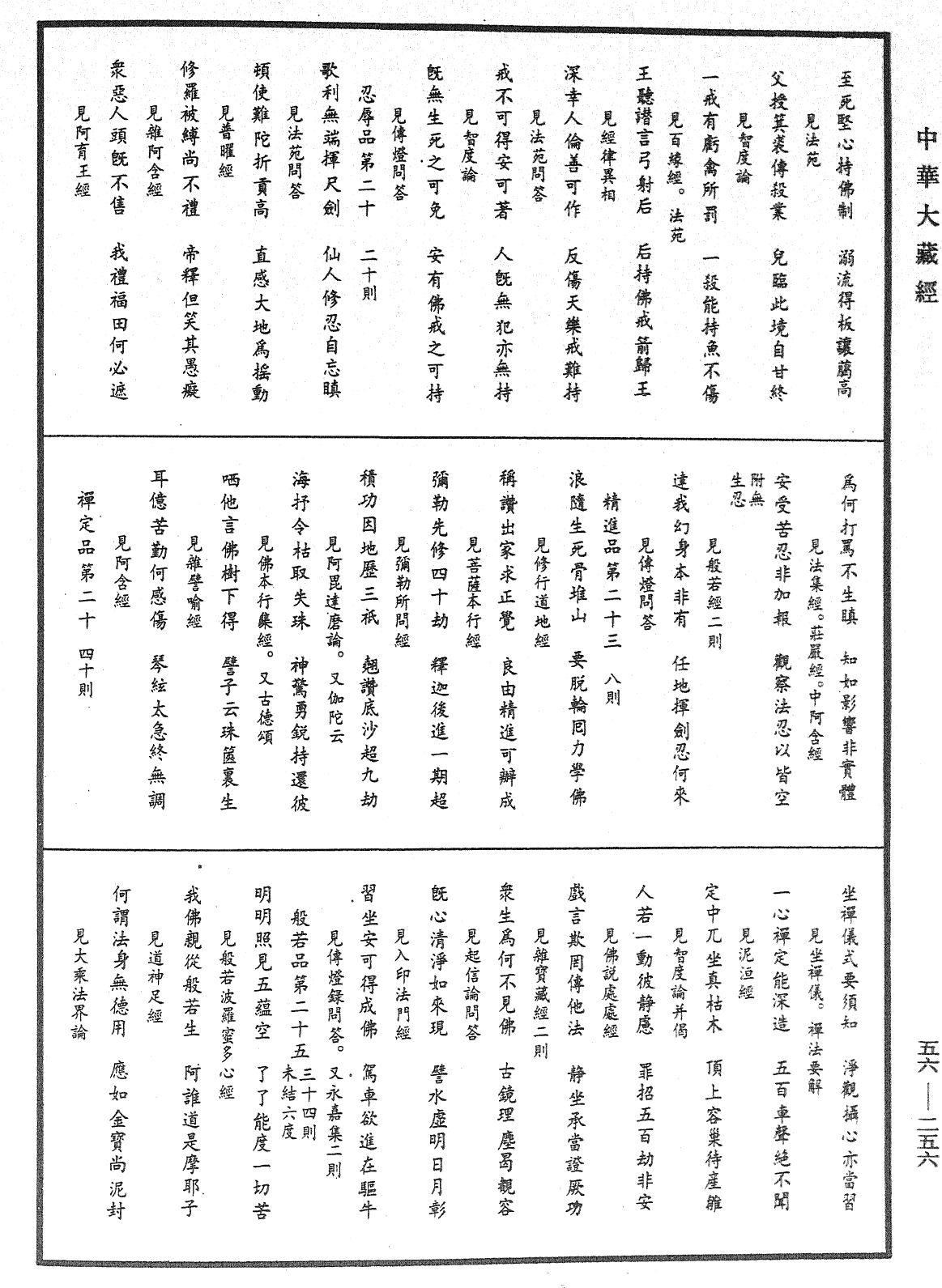 File:《中華大藏經》 第56冊 第0256頁.png