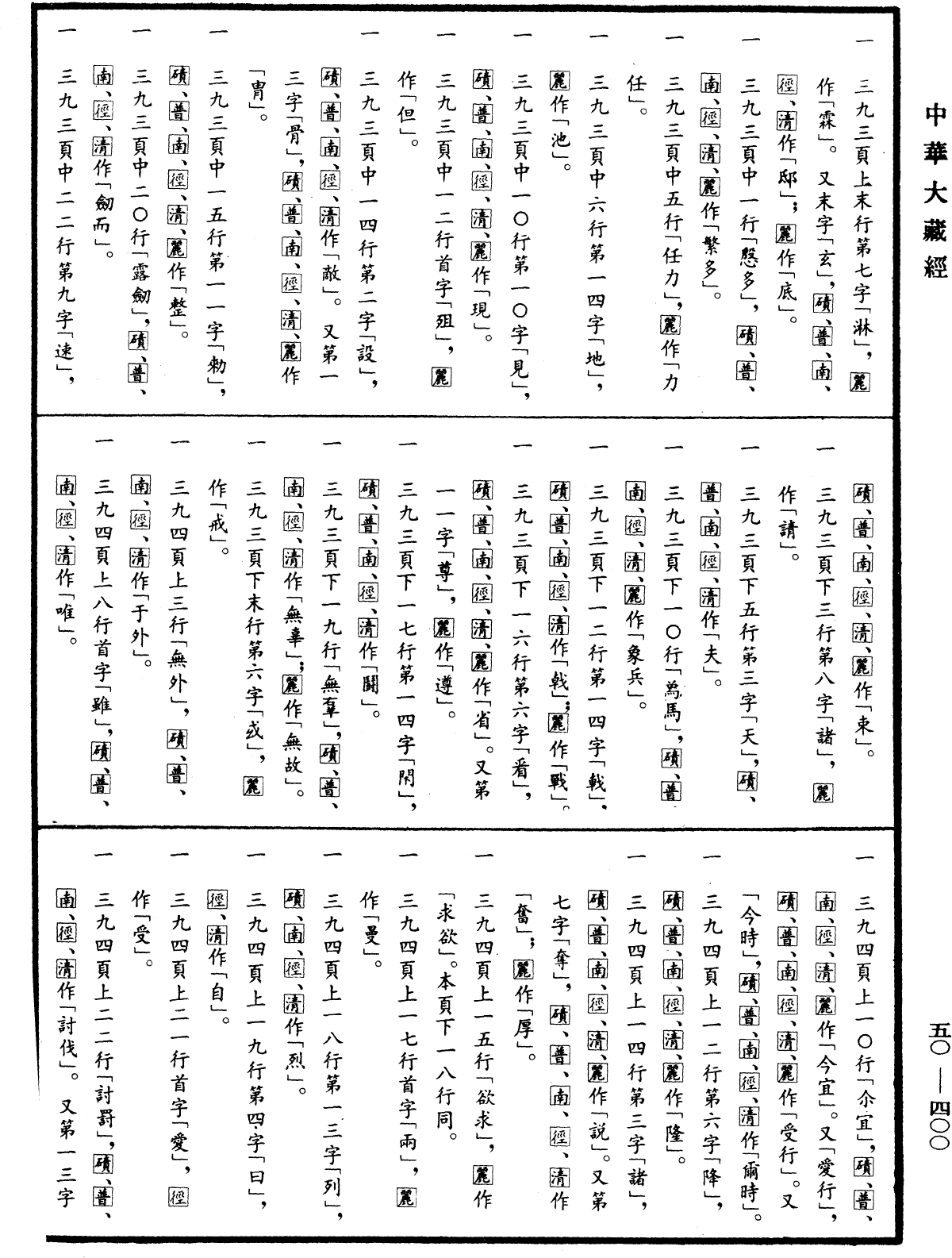 File:《中華大藏經》 第50冊 第400頁.png