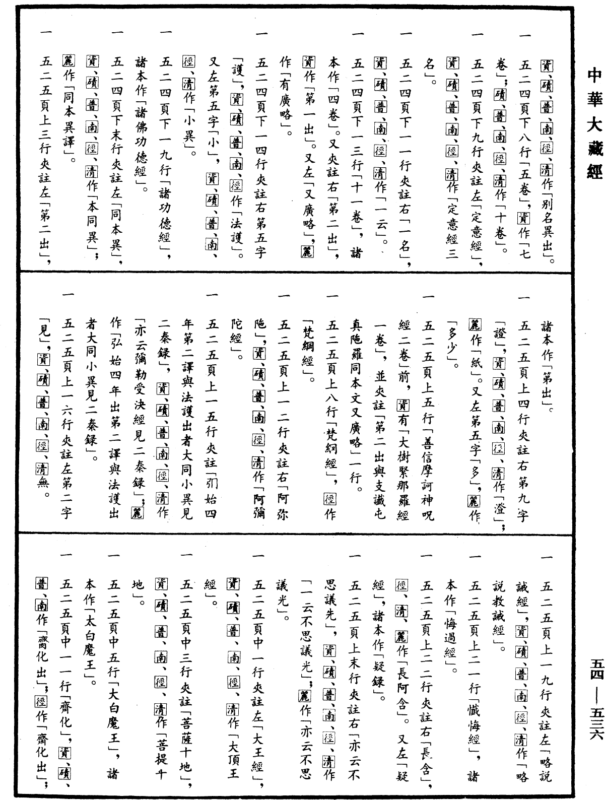 File:《中華大藏經》 第54冊 第536頁.png