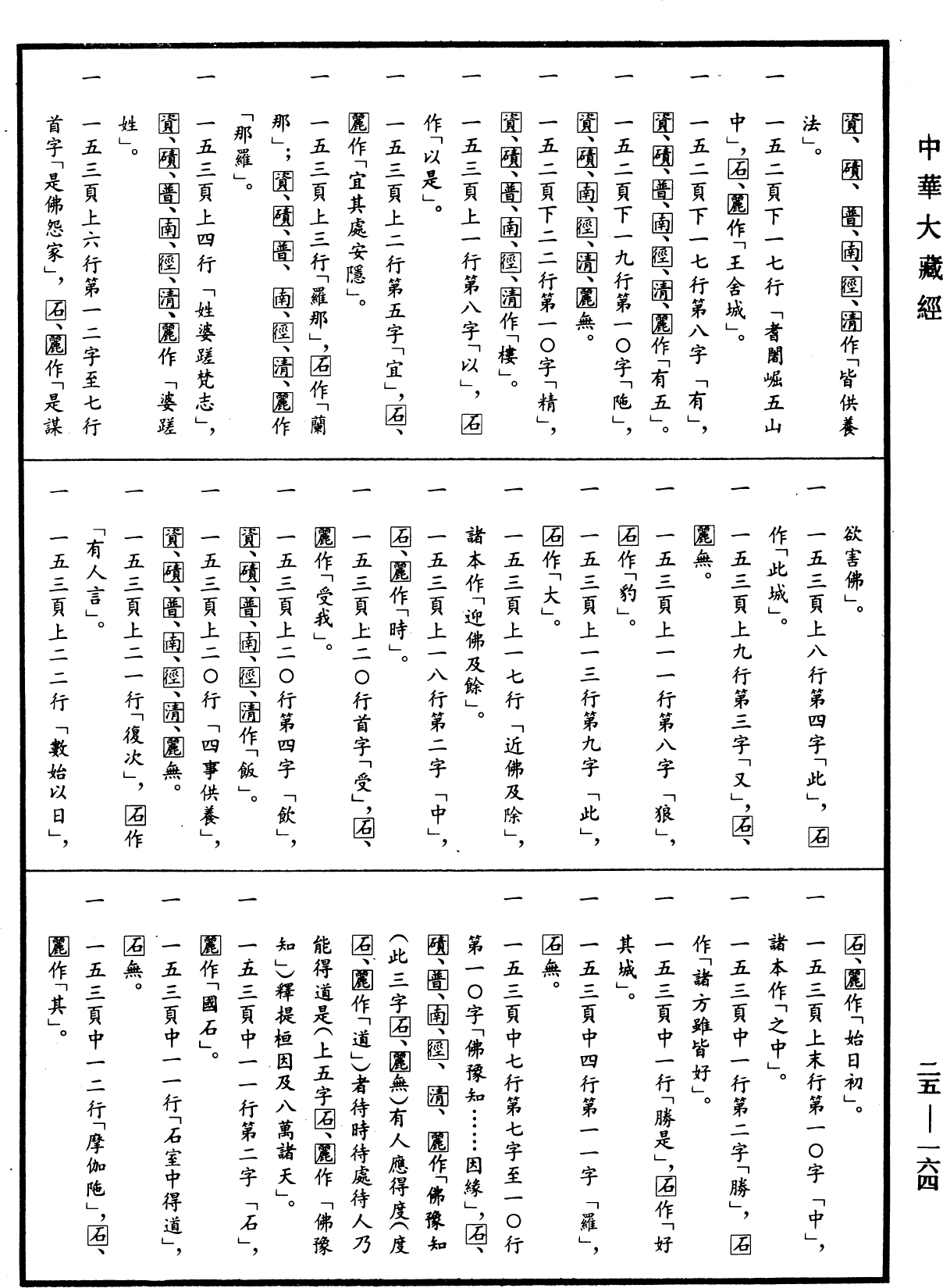 大智度論《中華大藏經》_第25冊_第164頁