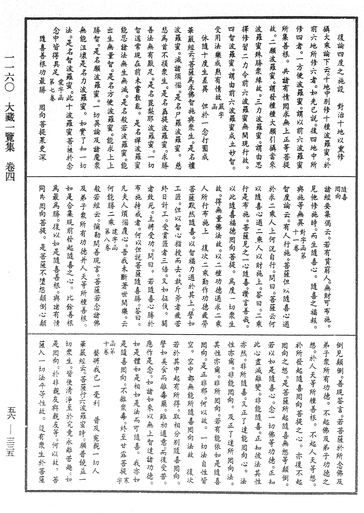 大藏一覽集《中華大藏經》_第56冊_第0335頁