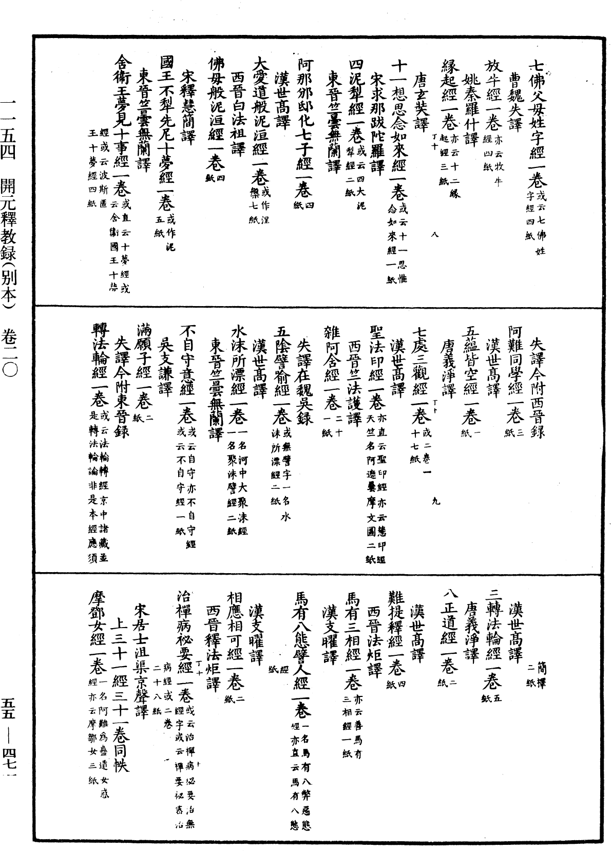 開元釋教錄《中華大藏經》_第55冊_第471頁