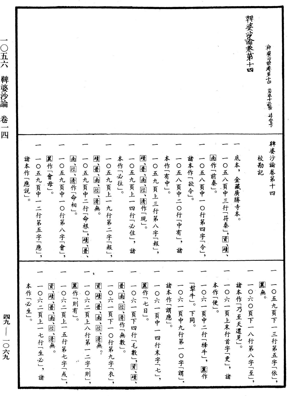 File:《中華大藏經》 第49冊 第1069頁.png