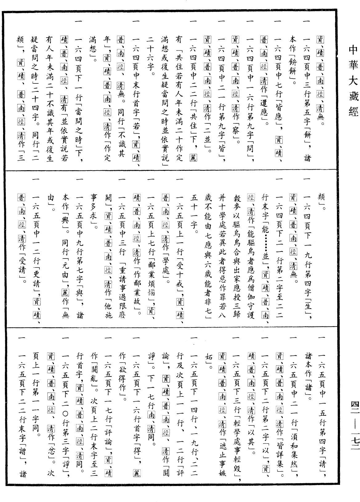 File:《中華大藏經》 第42冊 第172頁.png