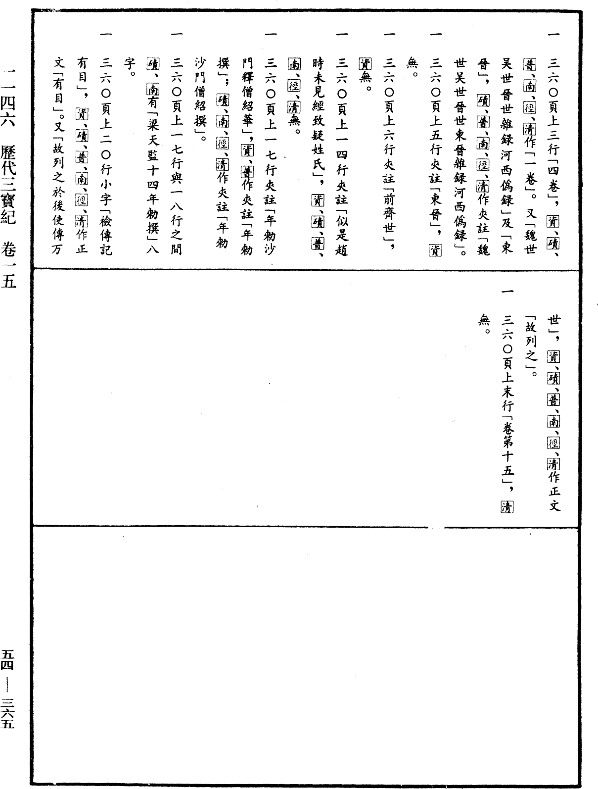 歷代三寶紀《中華大藏經》_第54冊_第365頁