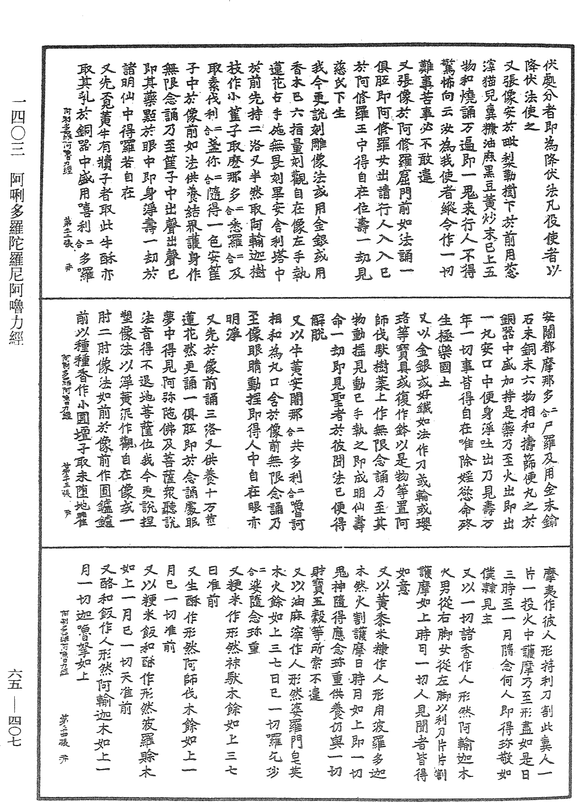 File:《中華大藏經》 第65冊 第0407頁.png