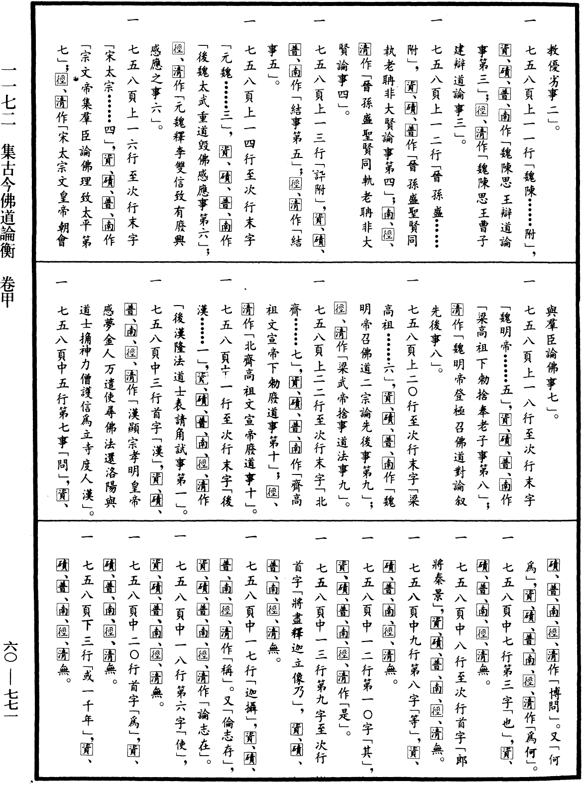 集古今佛道論衡《中華大藏經》_第60冊_第0771頁