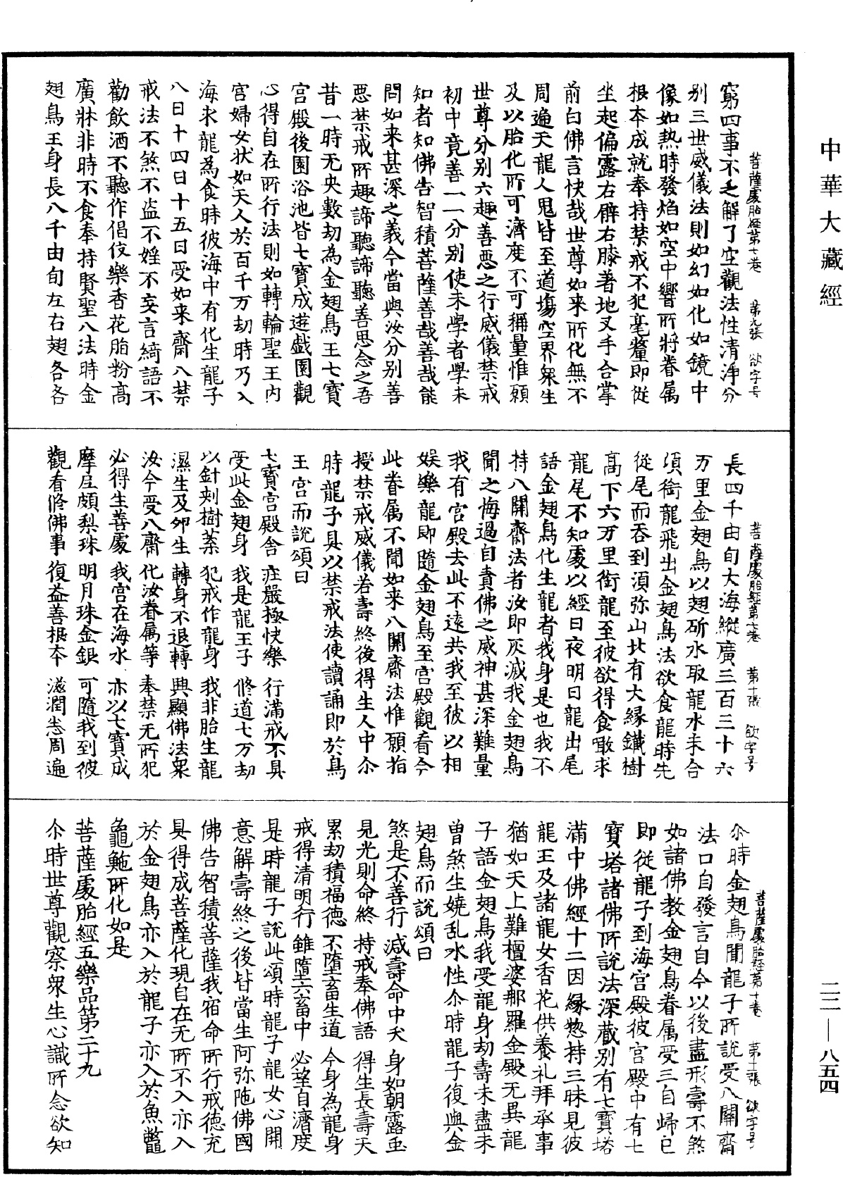 File:《中華大藏經》 第22冊 第854頁.png