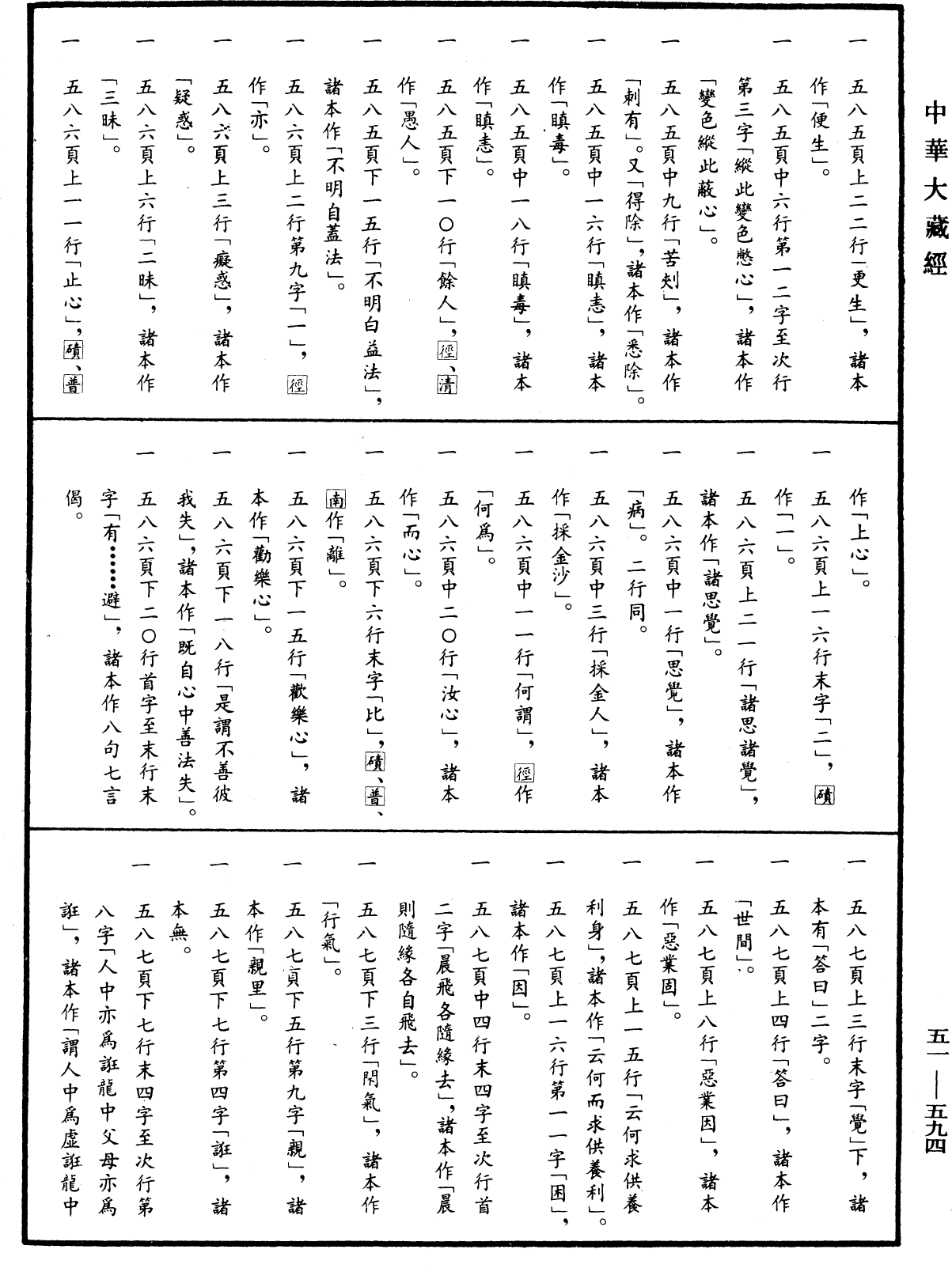 File:《中華大藏經》 第51冊 第594頁.png