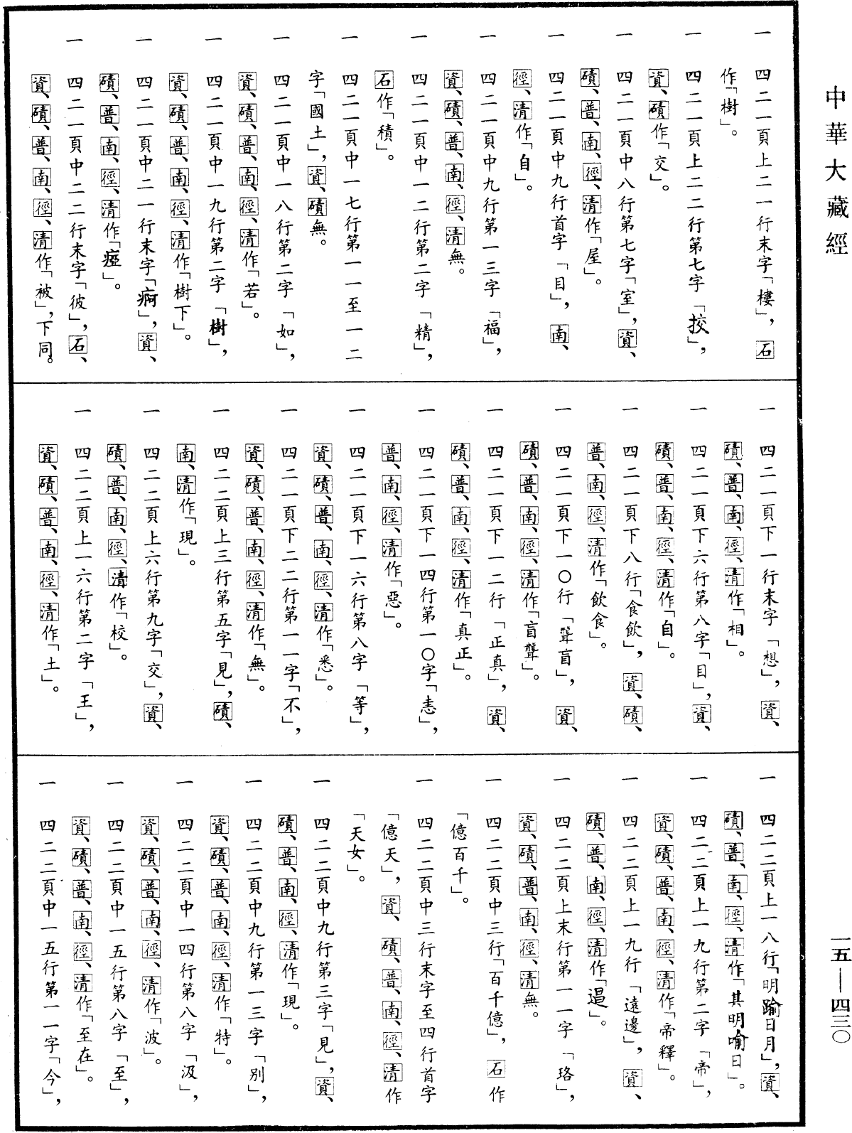File:《中華大藏經》 第15冊 第430頁.png