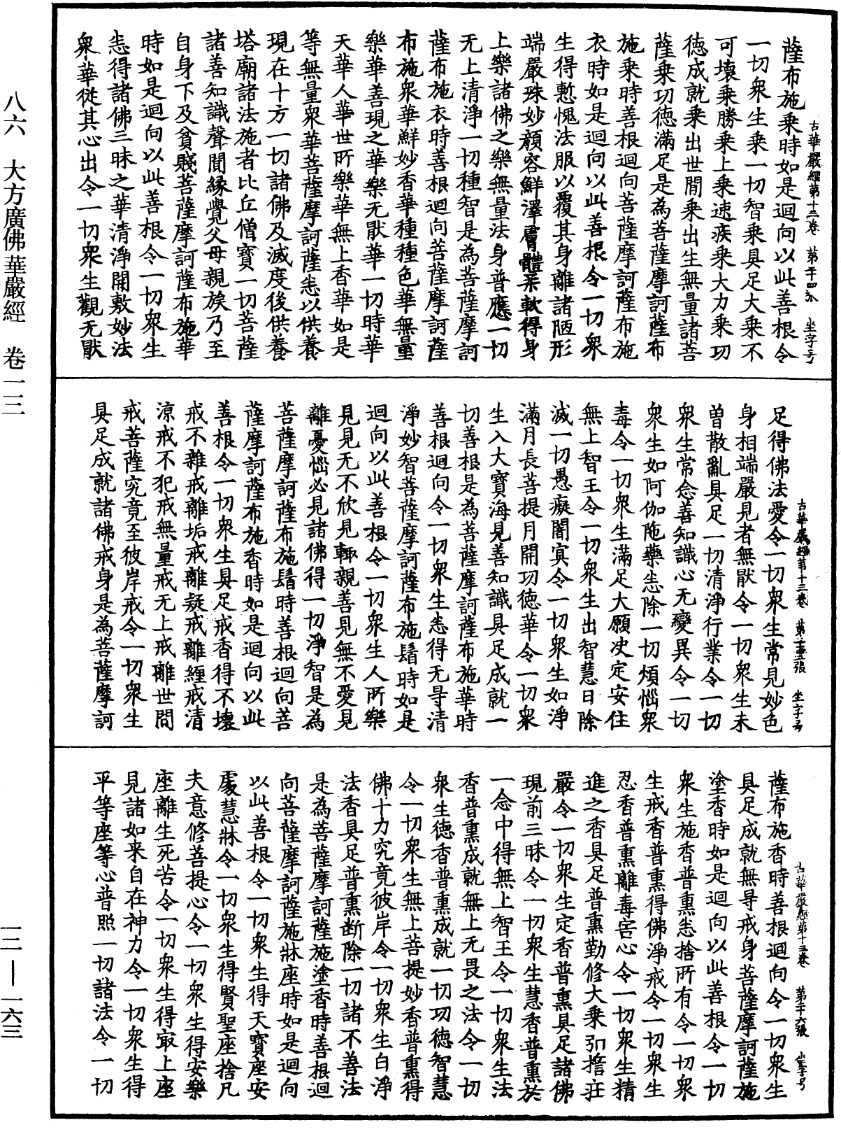 大方廣佛華嚴經《中華大藏經》_第12冊_第163頁