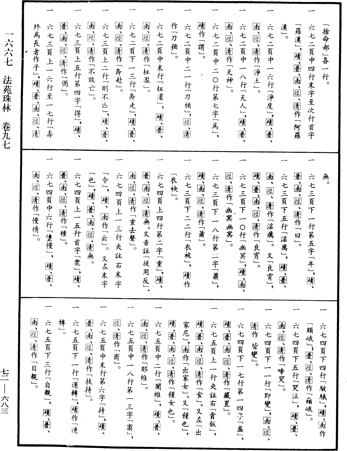 File:《中華大藏經》 第72冊 第683頁.png