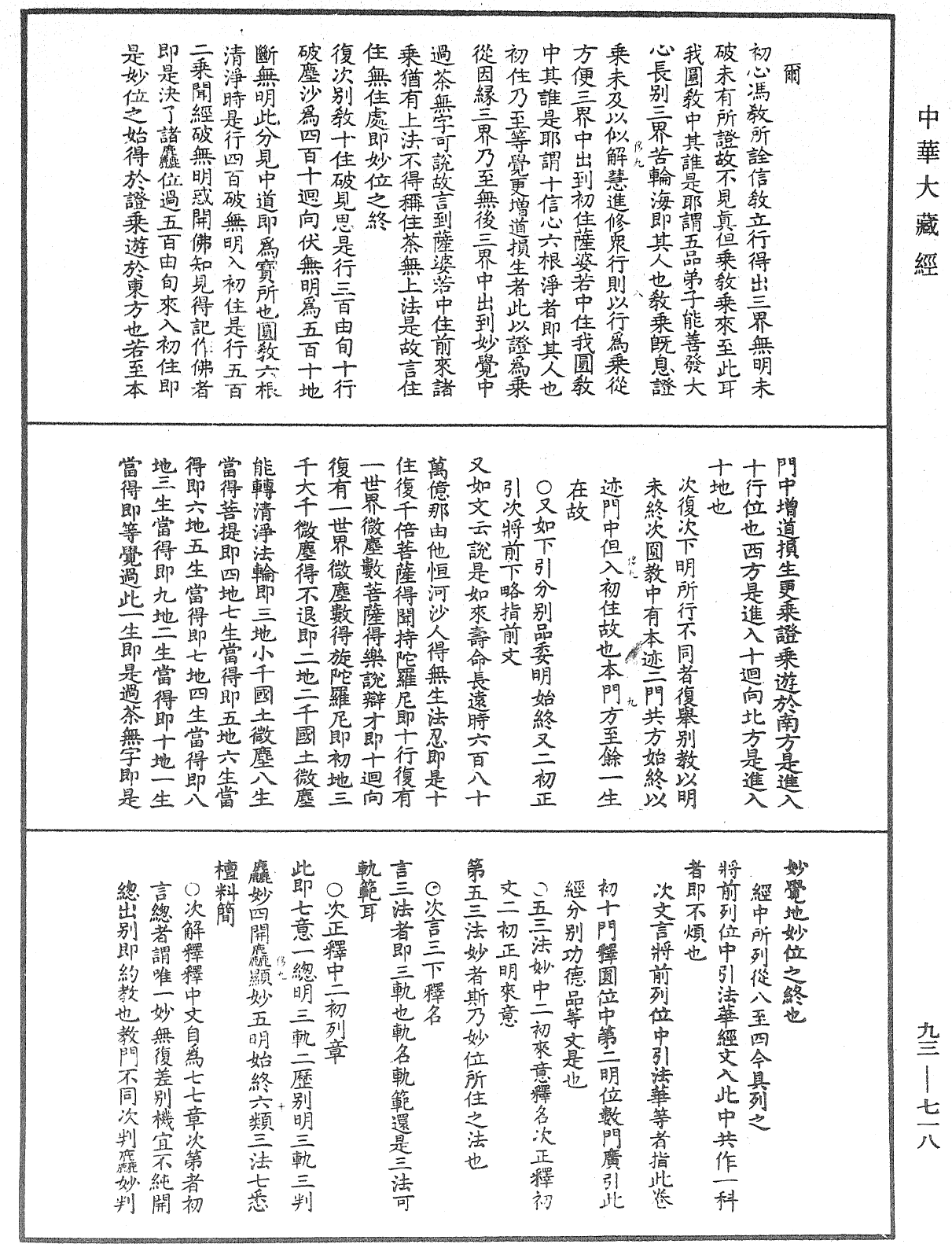 File:《中華大藏經》 第93冊 第718頁.png