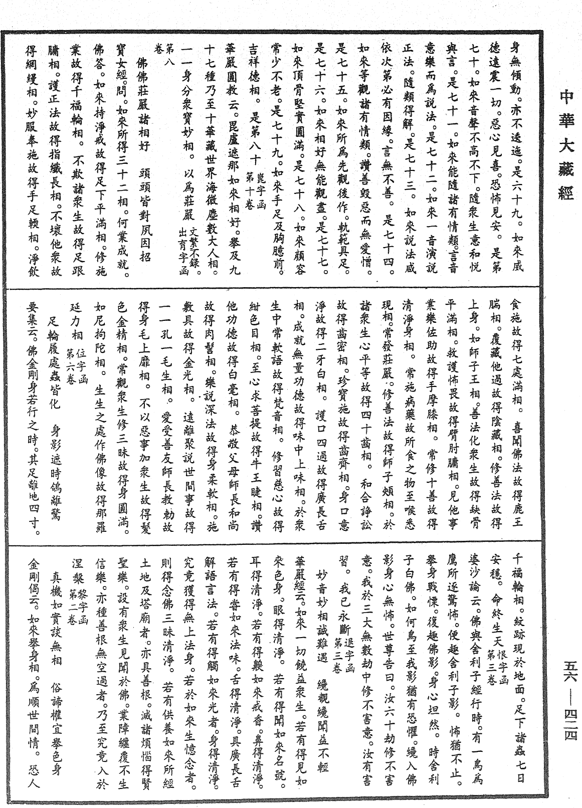 大藏一覽集《中華大藏經》_第56冊_第0424頁