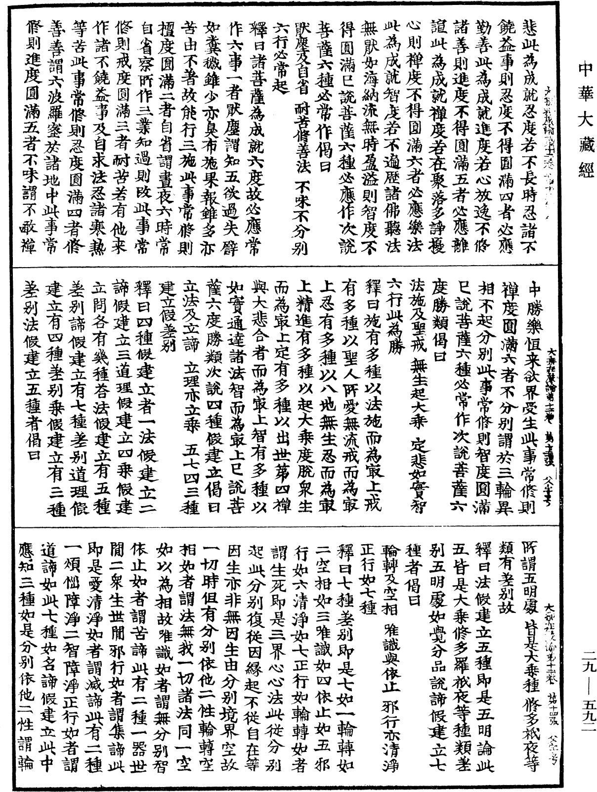 File:《中華大藏經》 第29冊 第0592頁.png