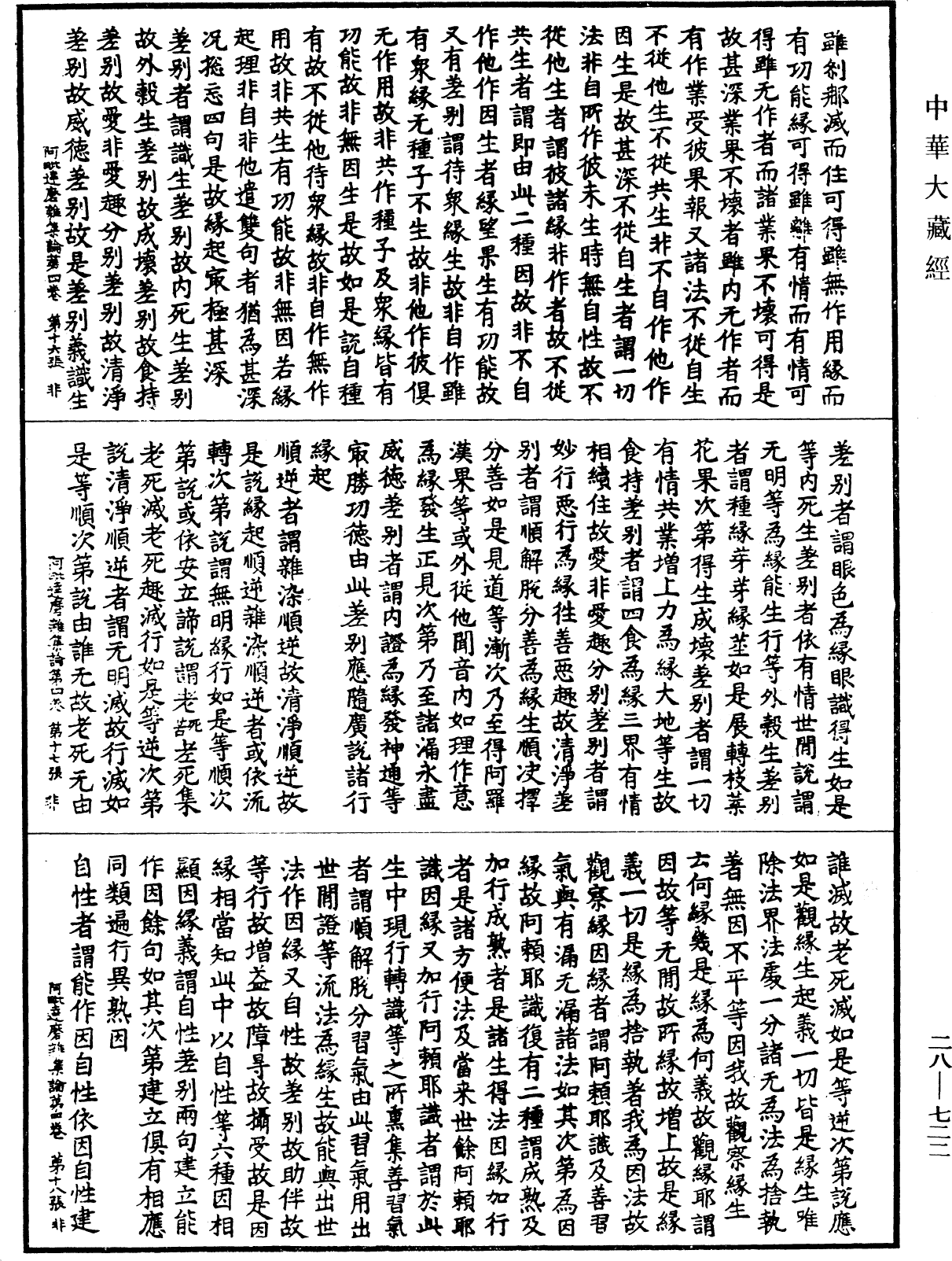 File:《中華大藏經》 第28冊 第0722頁.png