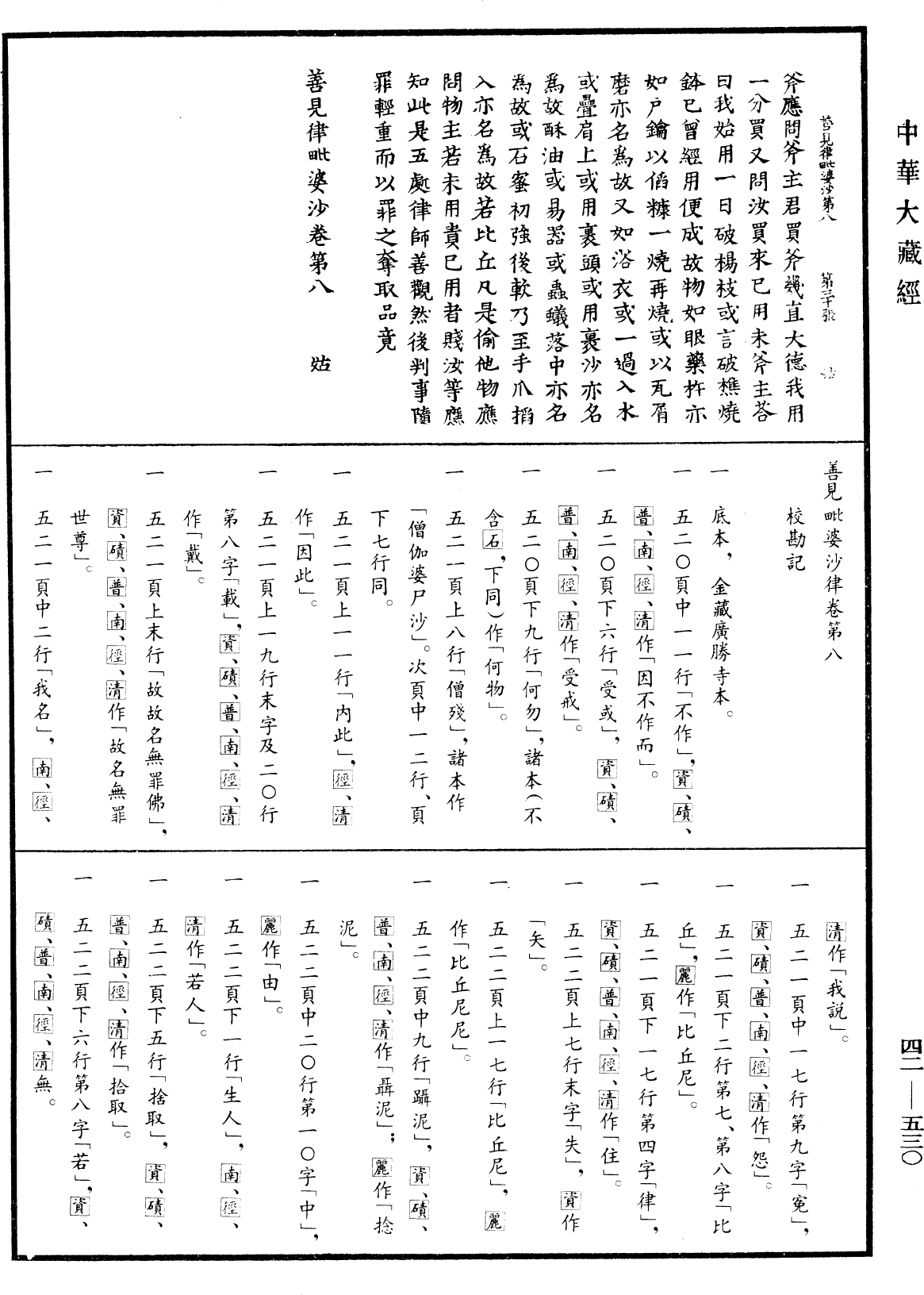 File:《中華大藏經》 第42冊 第530頁.png