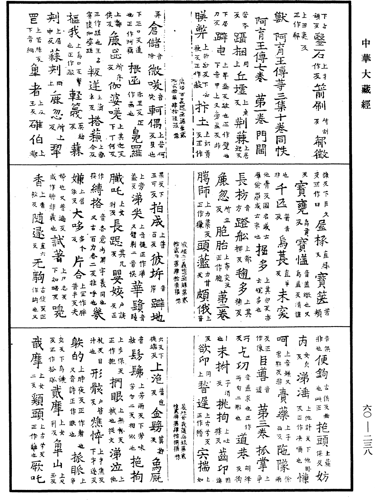 File:《中華大藏經》 第60冊 第0238頁.png