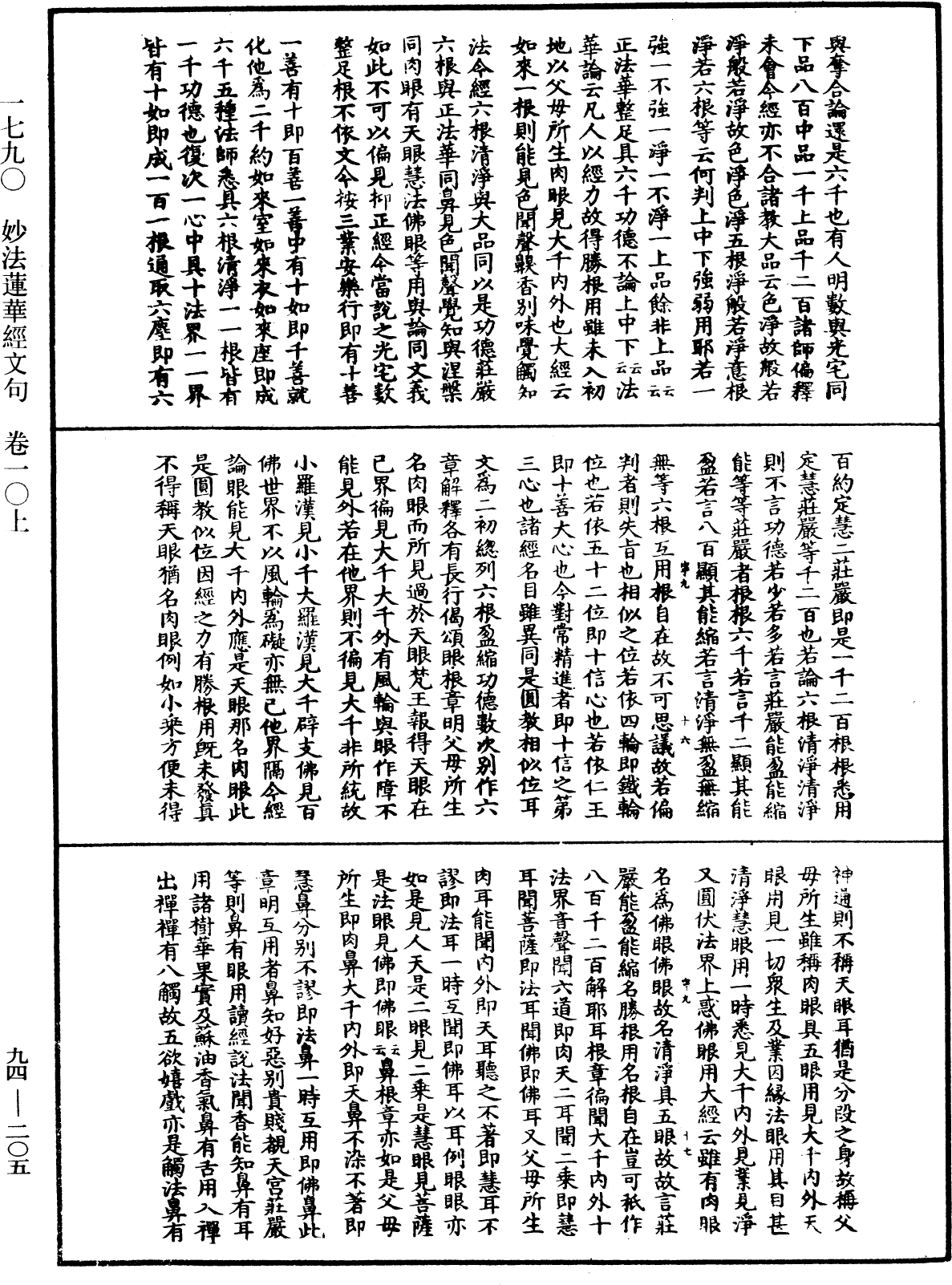 File:《中華大藏經》 第94冊 第205頁.png