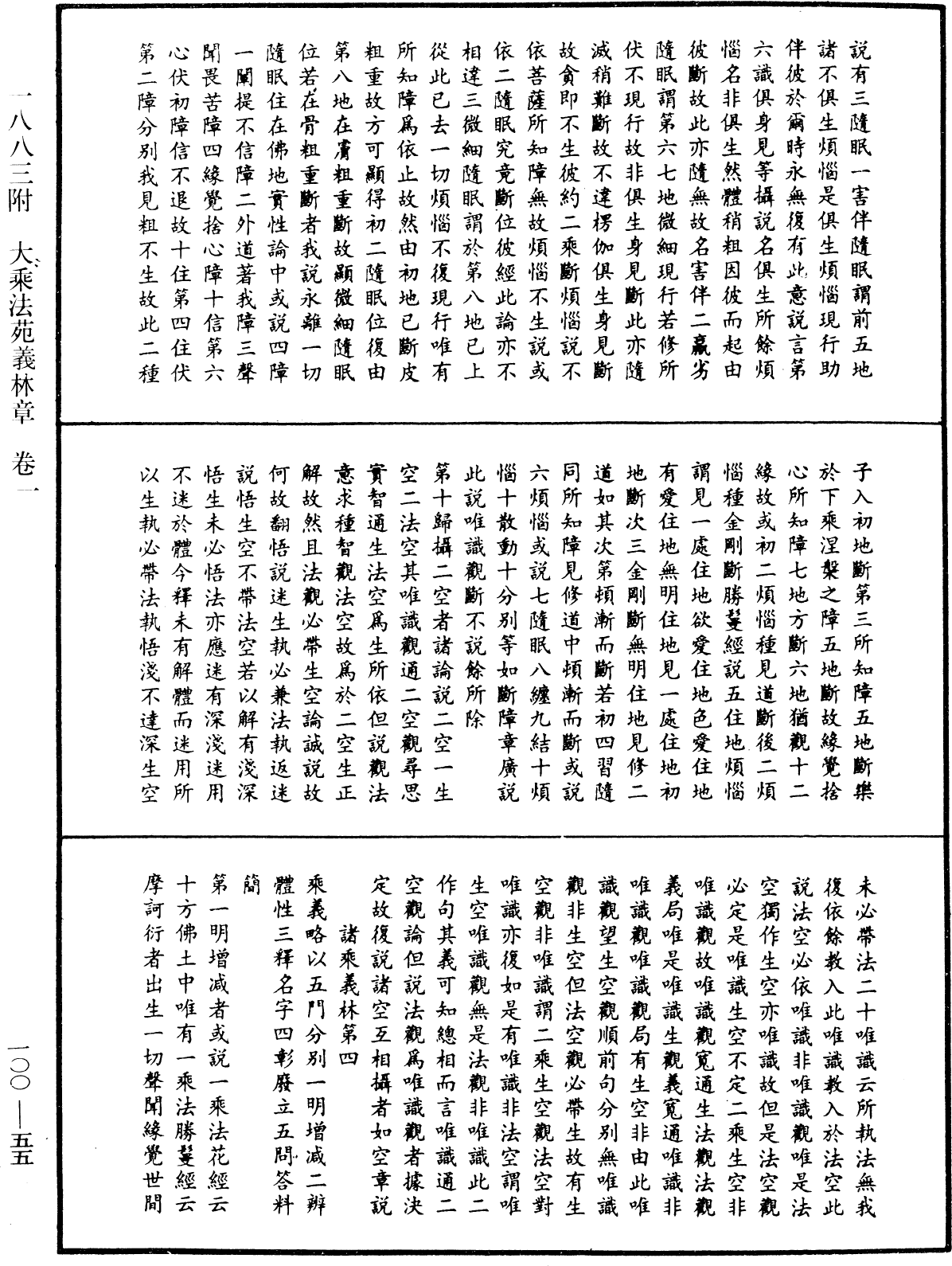 法苑義林《中華大藏經》_第100冊_第055頁