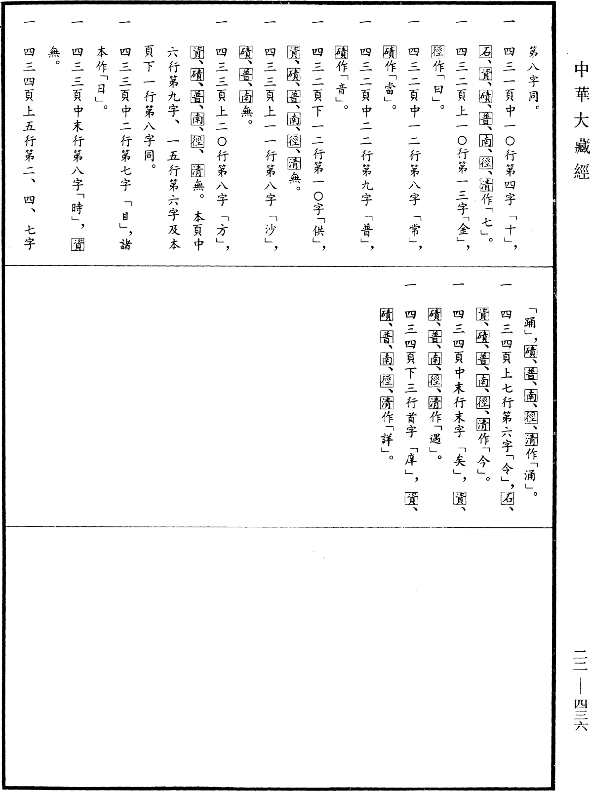 File:《中華大藏經》 第22冊 第436頁.png