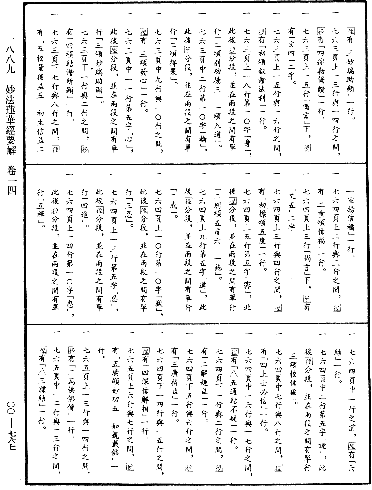 File:《中華大藏經》 第100冊 第767頁.png