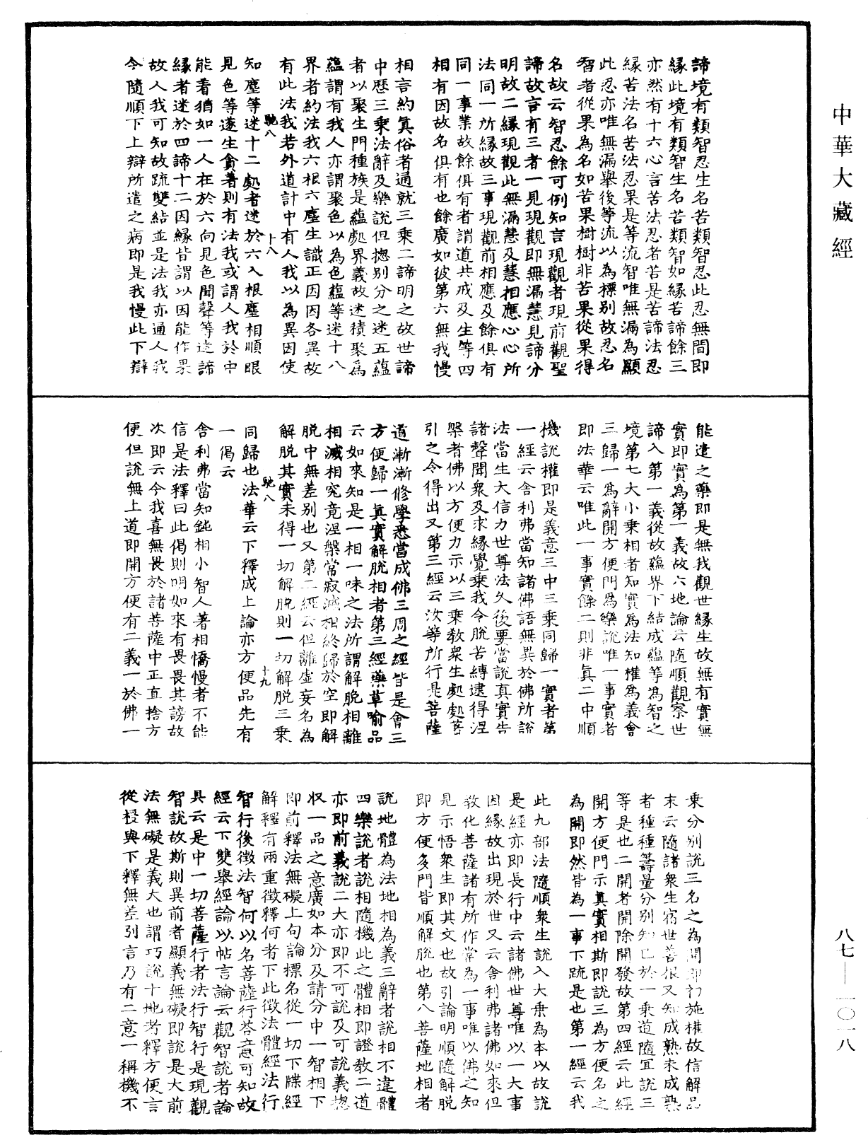 File:《中華大藏經》 第87冊 第1018頁.png