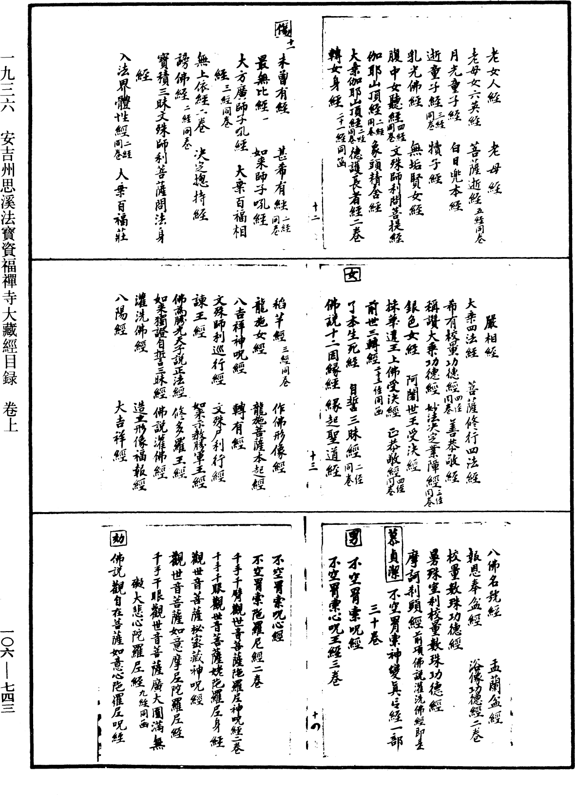 File:《中華大藏經》 第106冊 第743頁.png