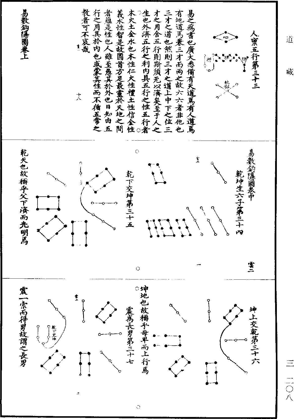 易数钩隐图《道藏》第3册_第0208页