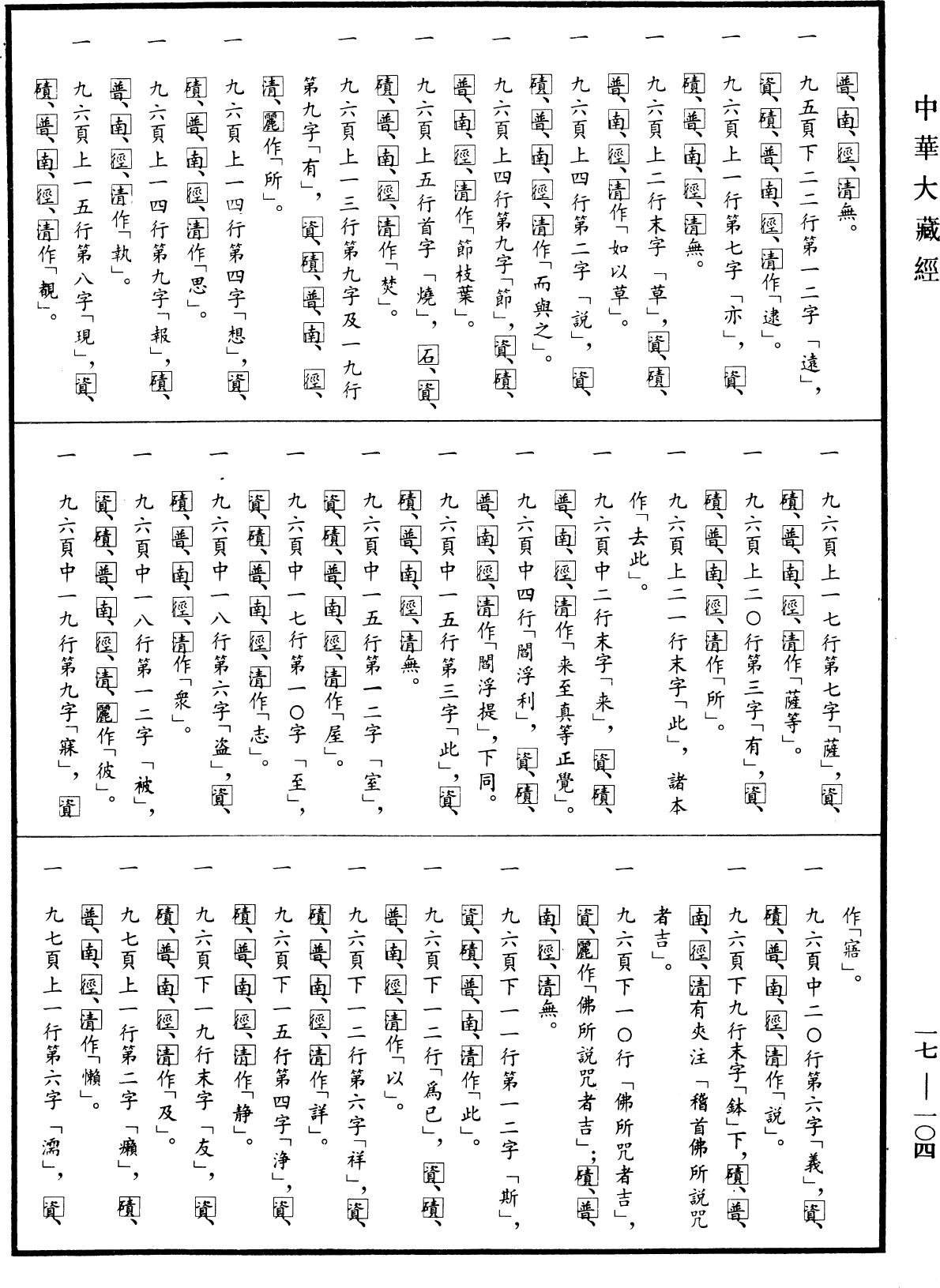 File:《中華大藏經》 第17冊 第104頁.png