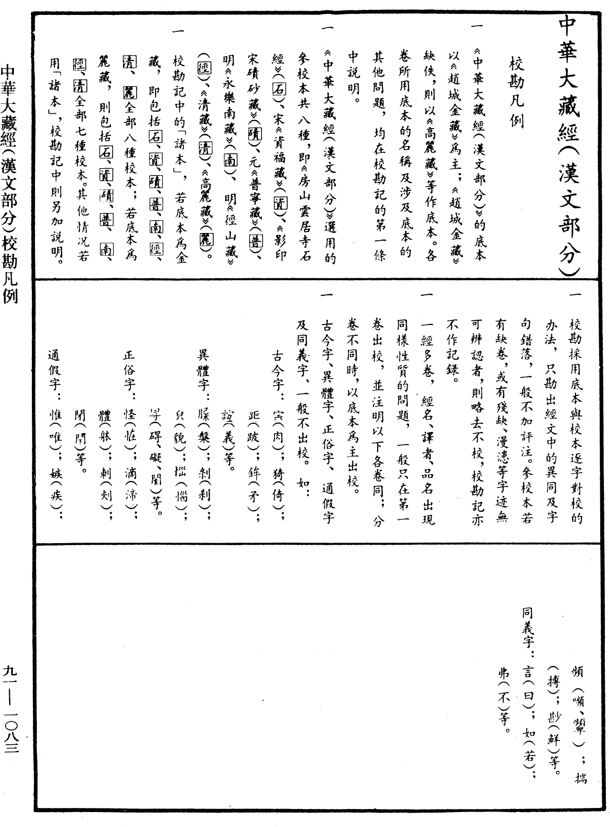 File:《中華大藏經》 第91冊 第1083頁.png