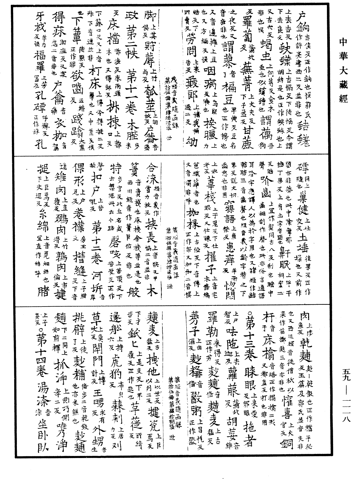 File:《中華大藏經》 第59冊 第1118頁.png