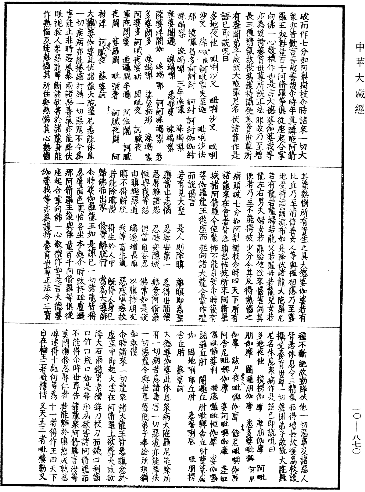 File:《中華大藏經》 第10冊 第870頁.png