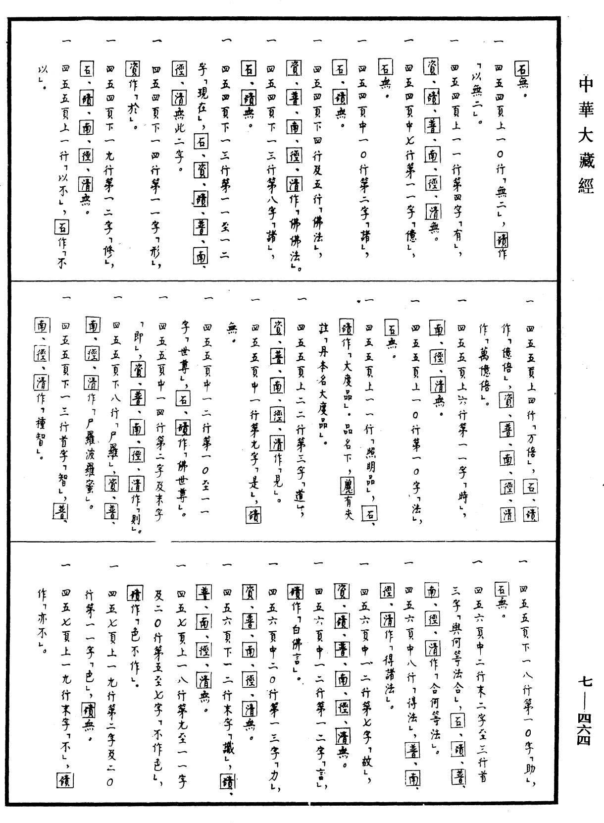 File:《中華大藏經》 第7冊 第0464頁.png