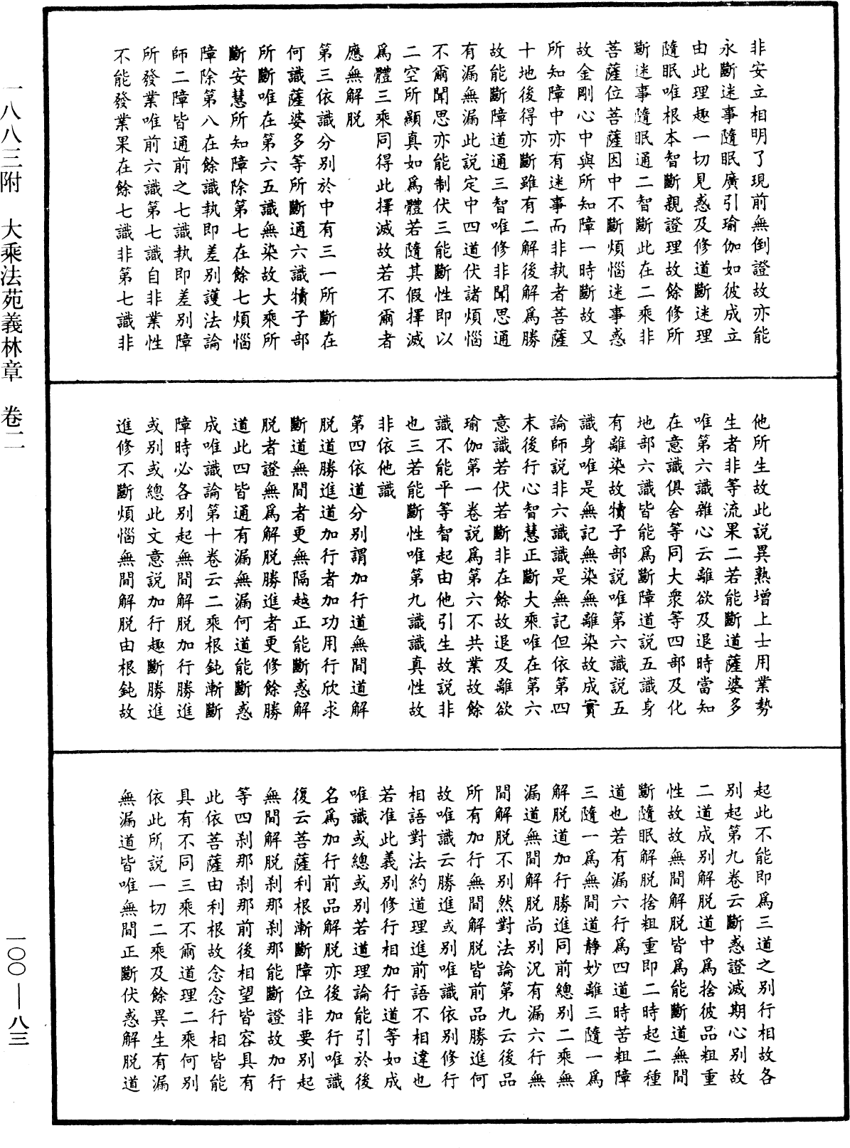 File:《中華大藏經》 第100冊 第083頁.png