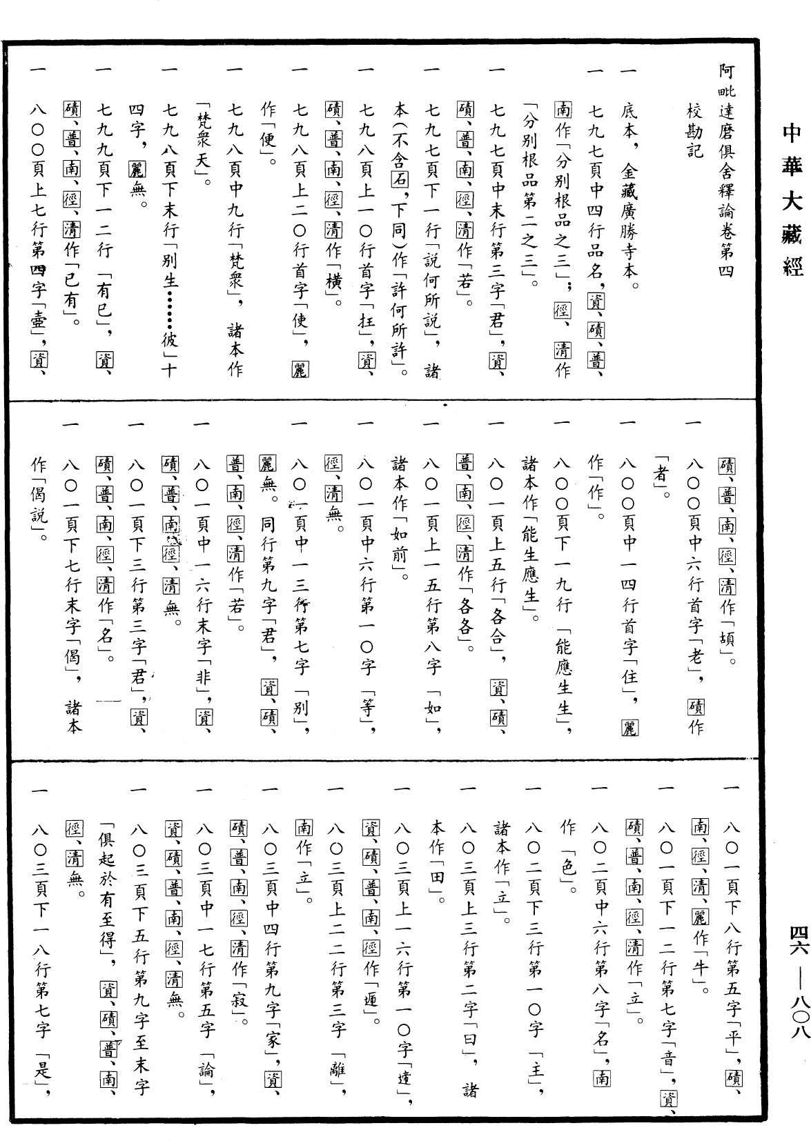 File:《中華大藏經》 第46冊 第0808頁.png