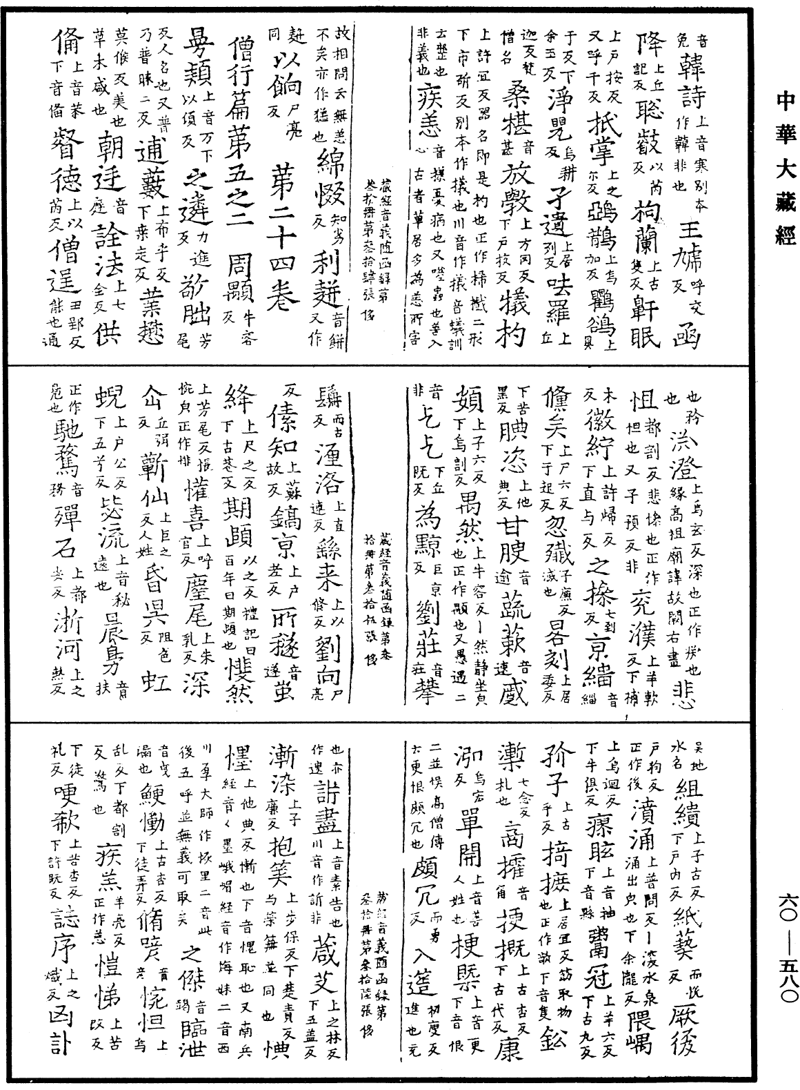 File:《中華大藏經》 第60冊 第0580頁.png