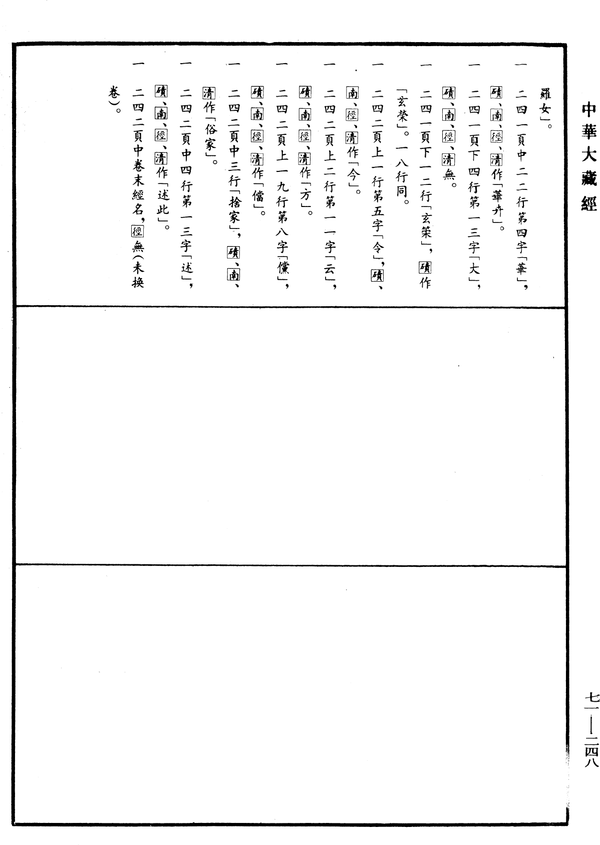 File:《中華大藏經》 第71冊 第248頁.png