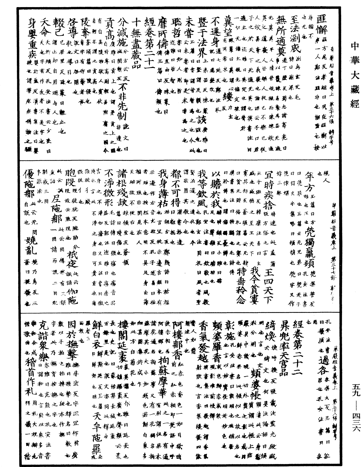 File:《中華大藏經》 第59冊 第0436頁.png