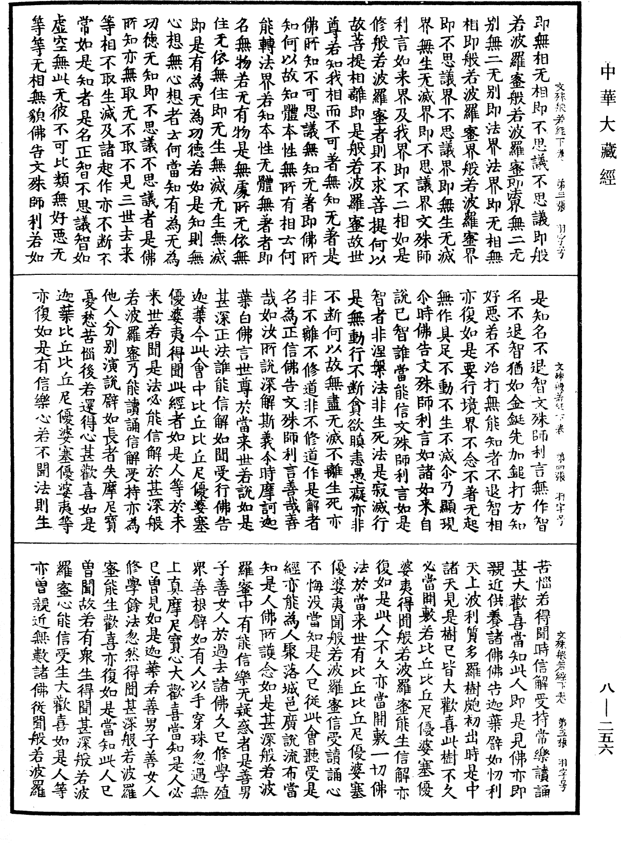 File:《中華大藏經》 第8冊 第0256頁.png