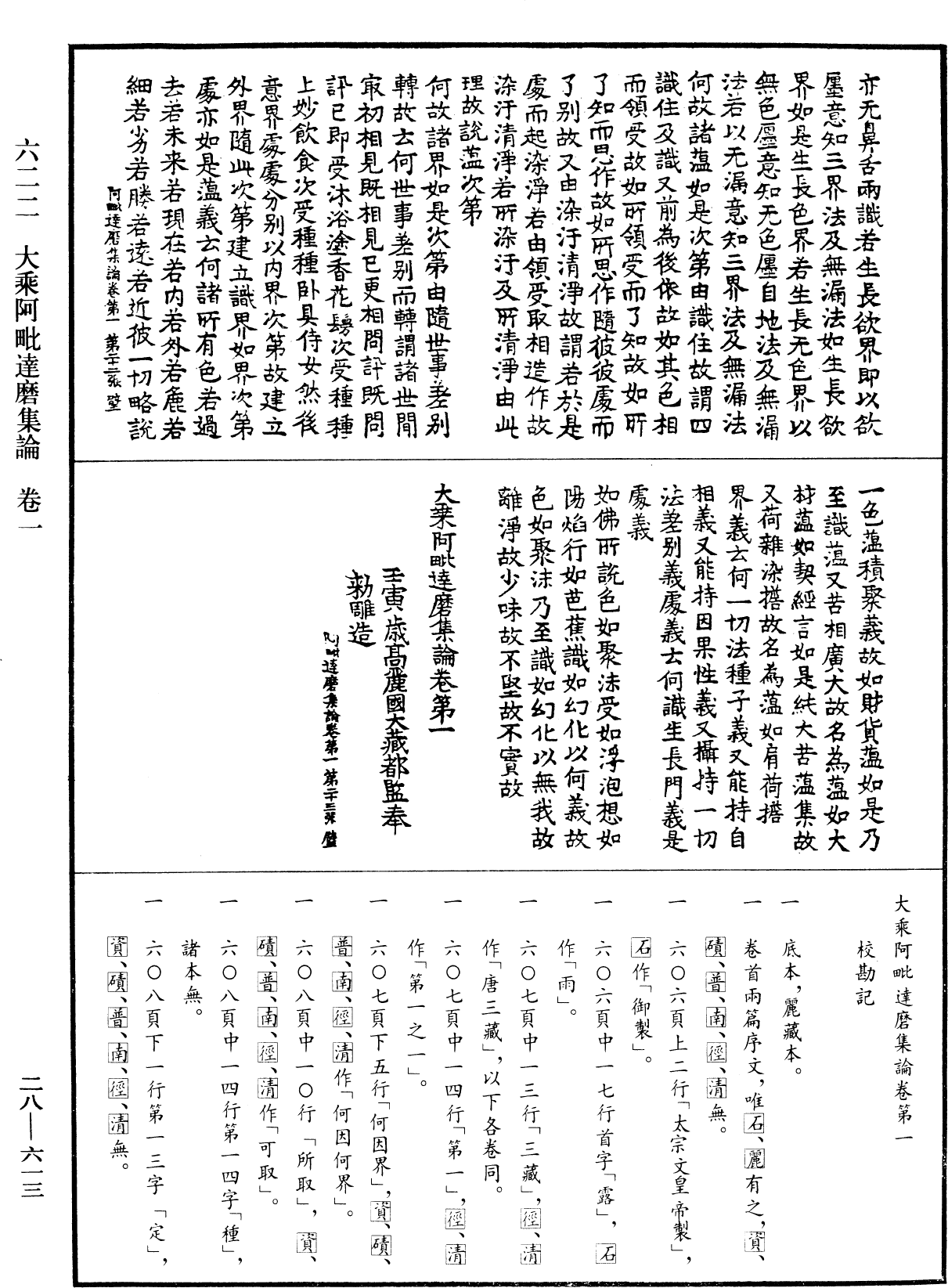 File:《中華大藏經》 第28冊 第0613頁.png