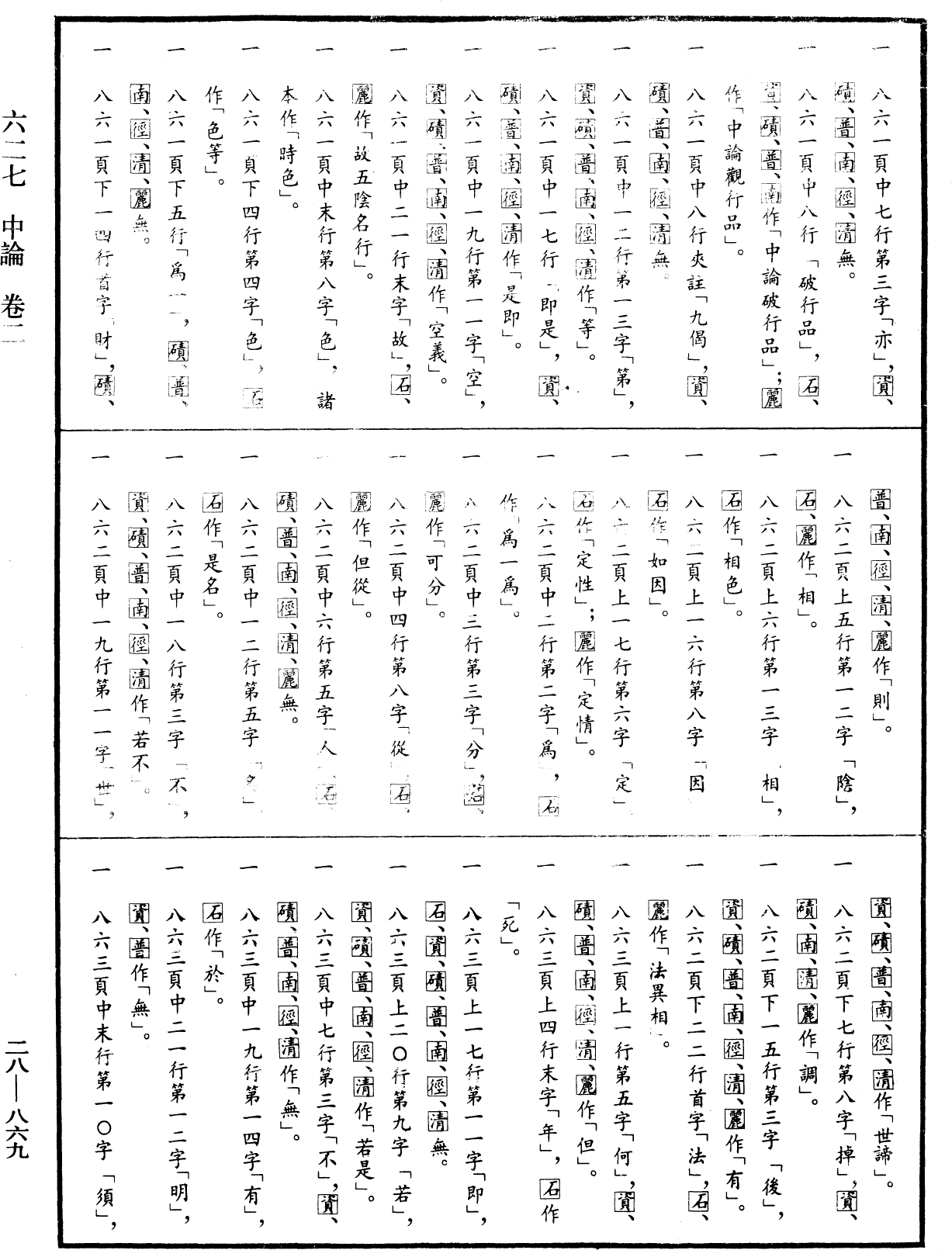 File:《中華大藏經》 第28冊 第0869頁.png