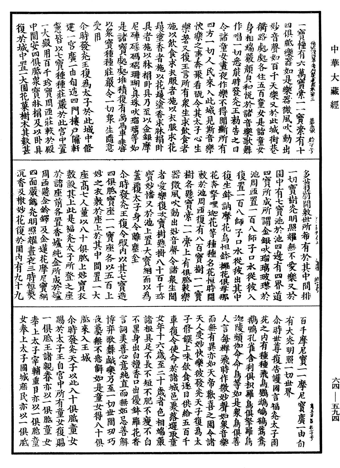 File:《中華大藏經》 第64冊 第0594頁.png