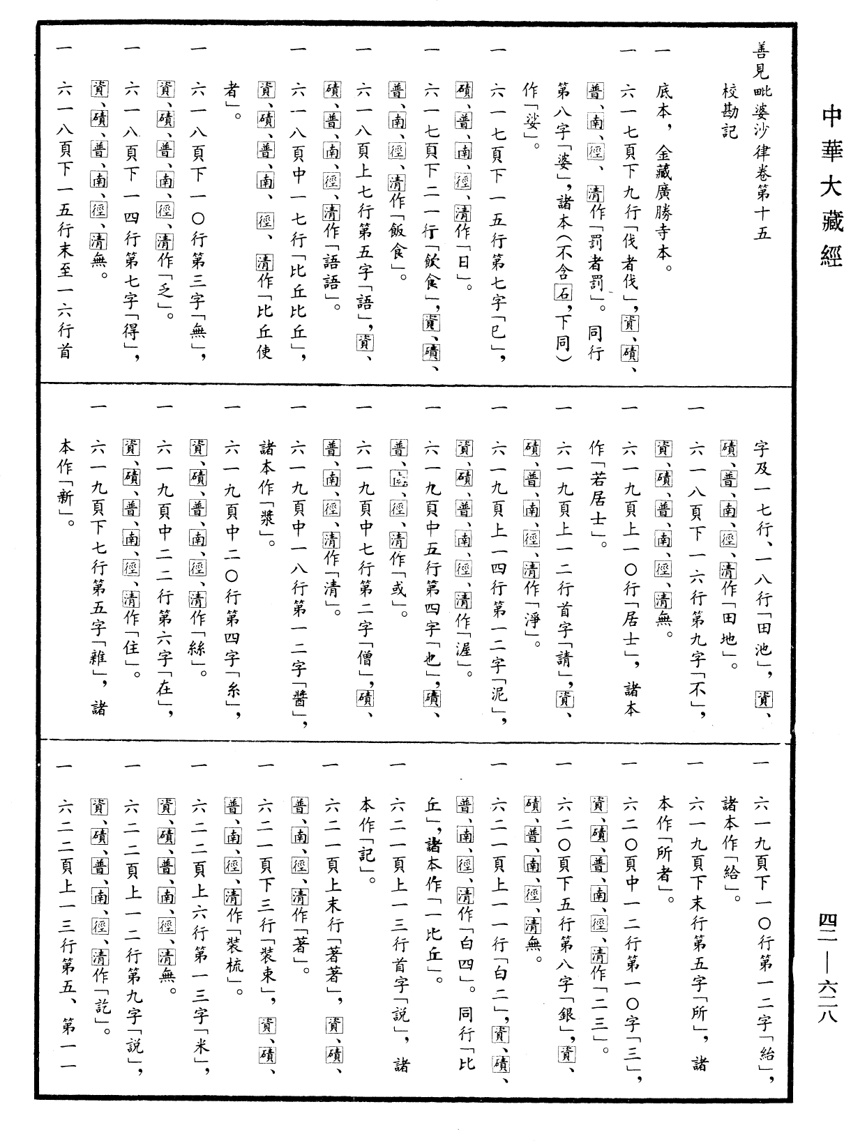 File:《中華大藏經》 第42冊 第628頁.png