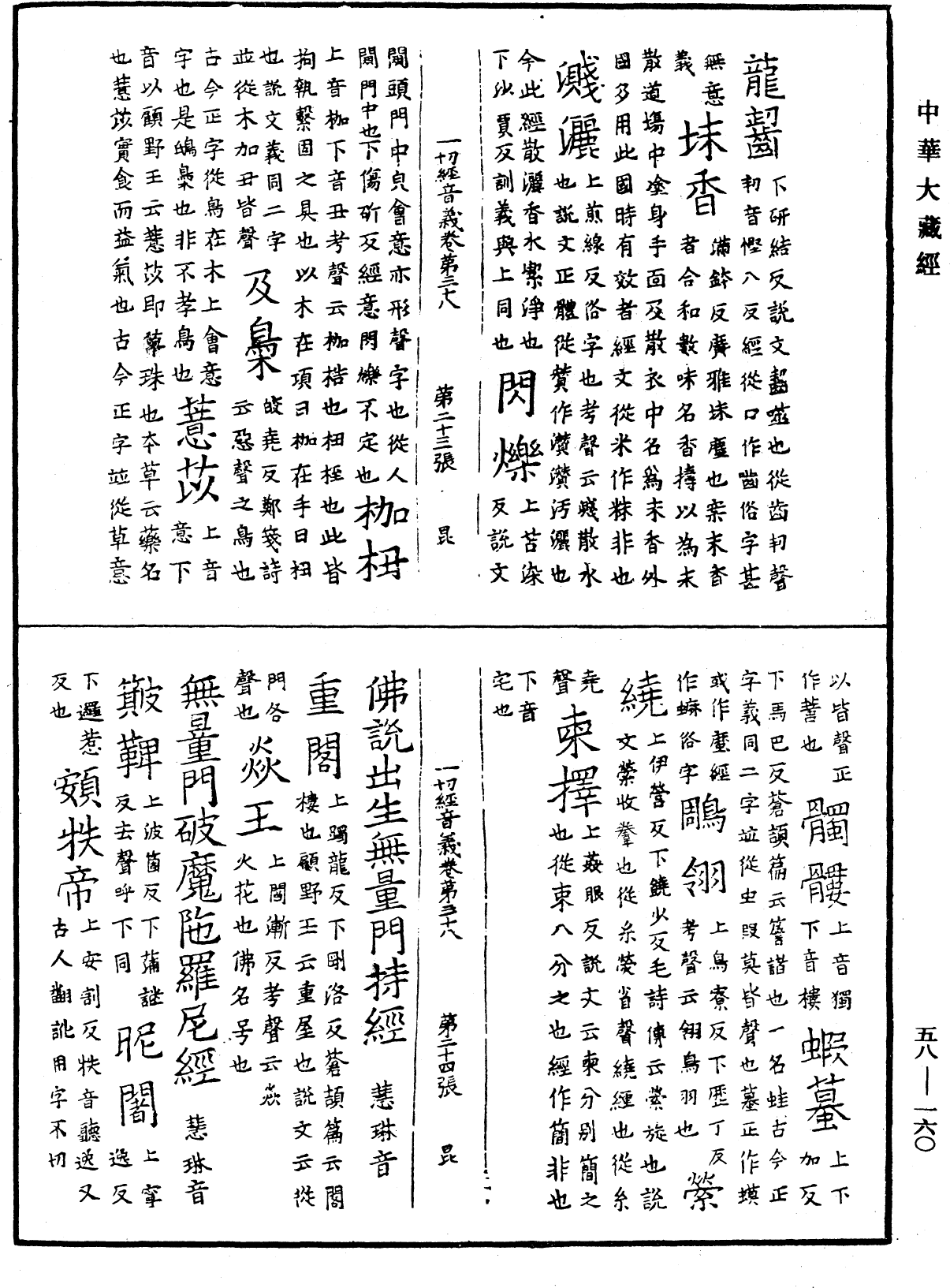 File:《中華大藏經》 第58冊 第0160頁.png
