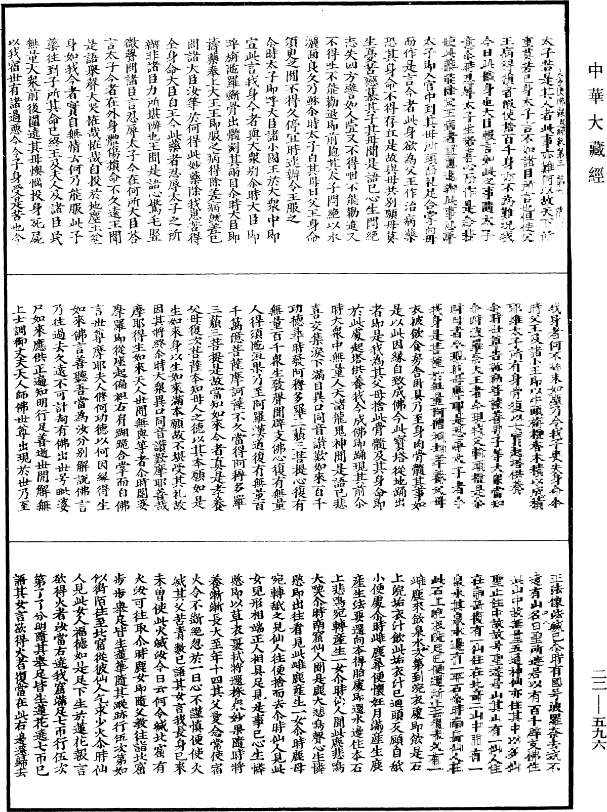 File:《中華大藏經》 第22冊 第596頁.png