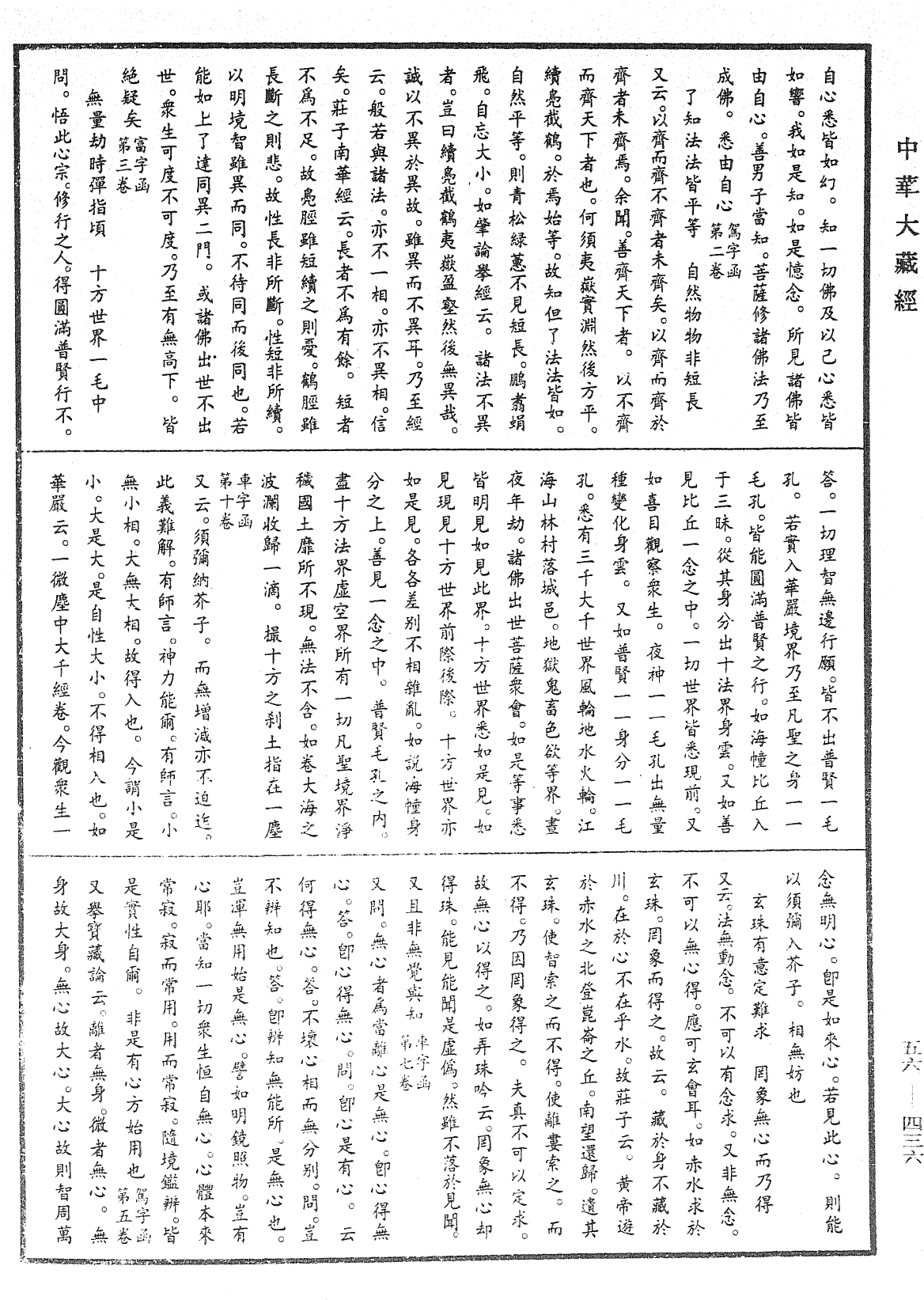 大藏一覽集《中華大藏經》_第56冊_第0436頁