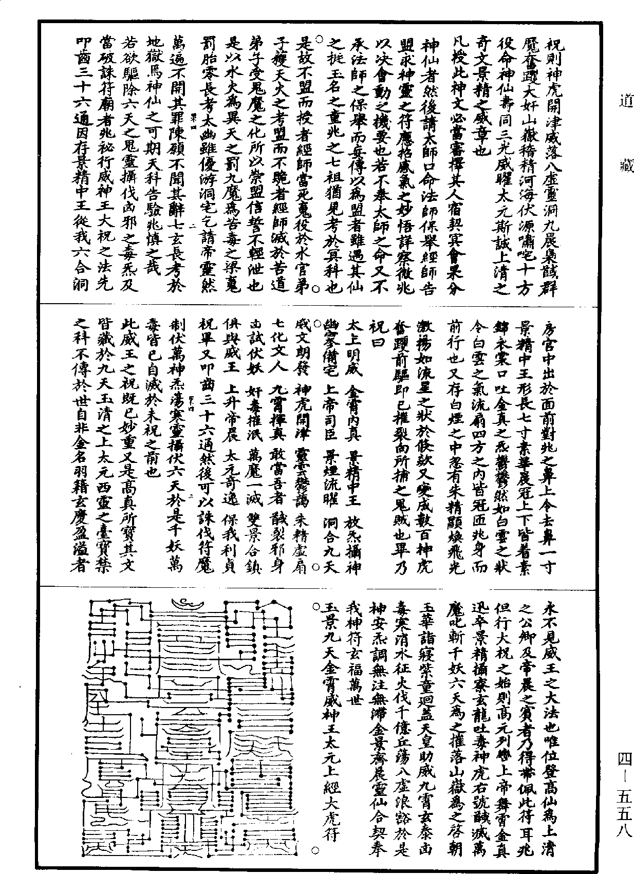 玉景九天金霄威神王祝太元上經《道藏》第4冊_第0558頁