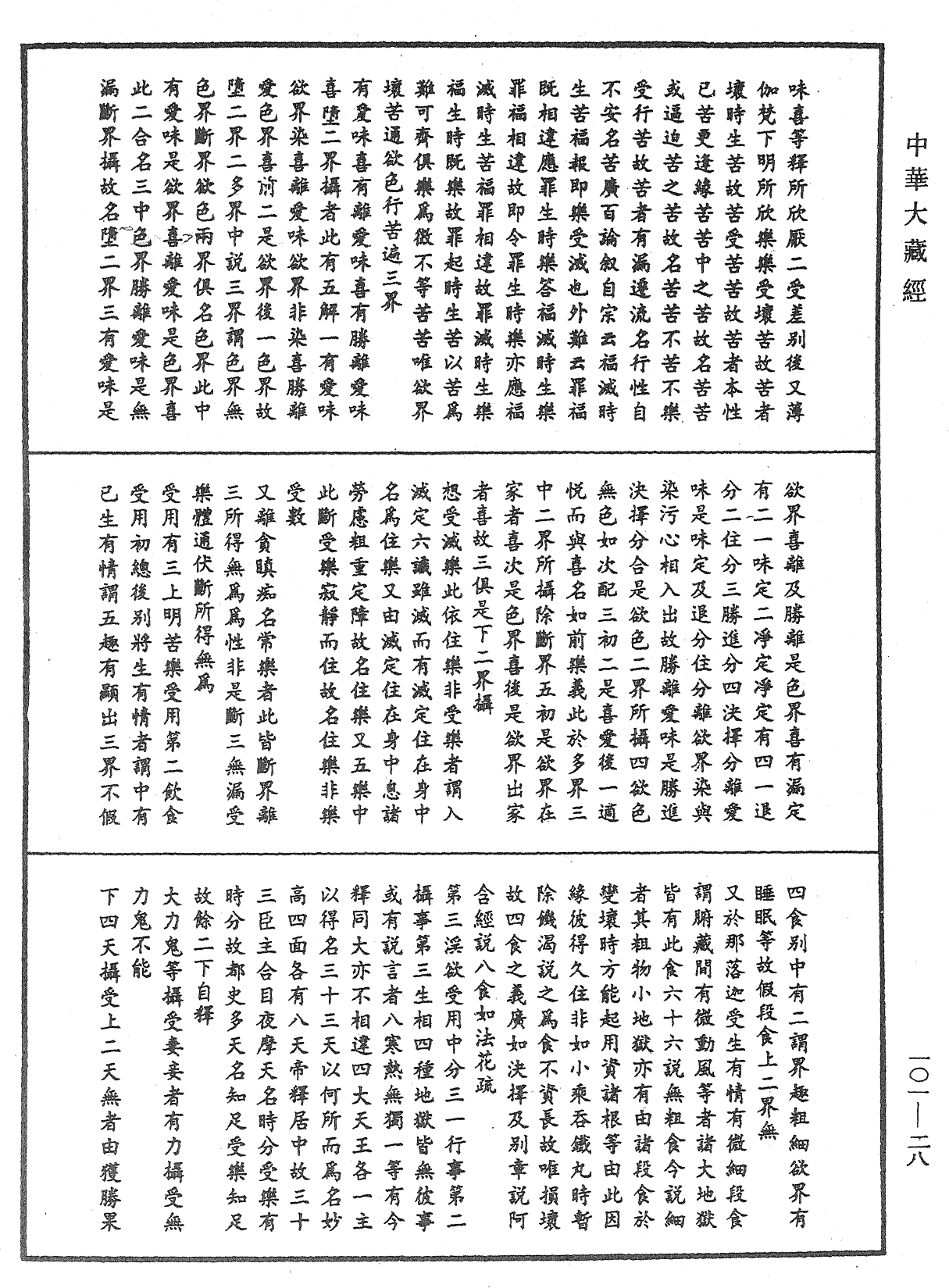 瑜伽論略纂《中華大藏經》_第101冊_第028頁