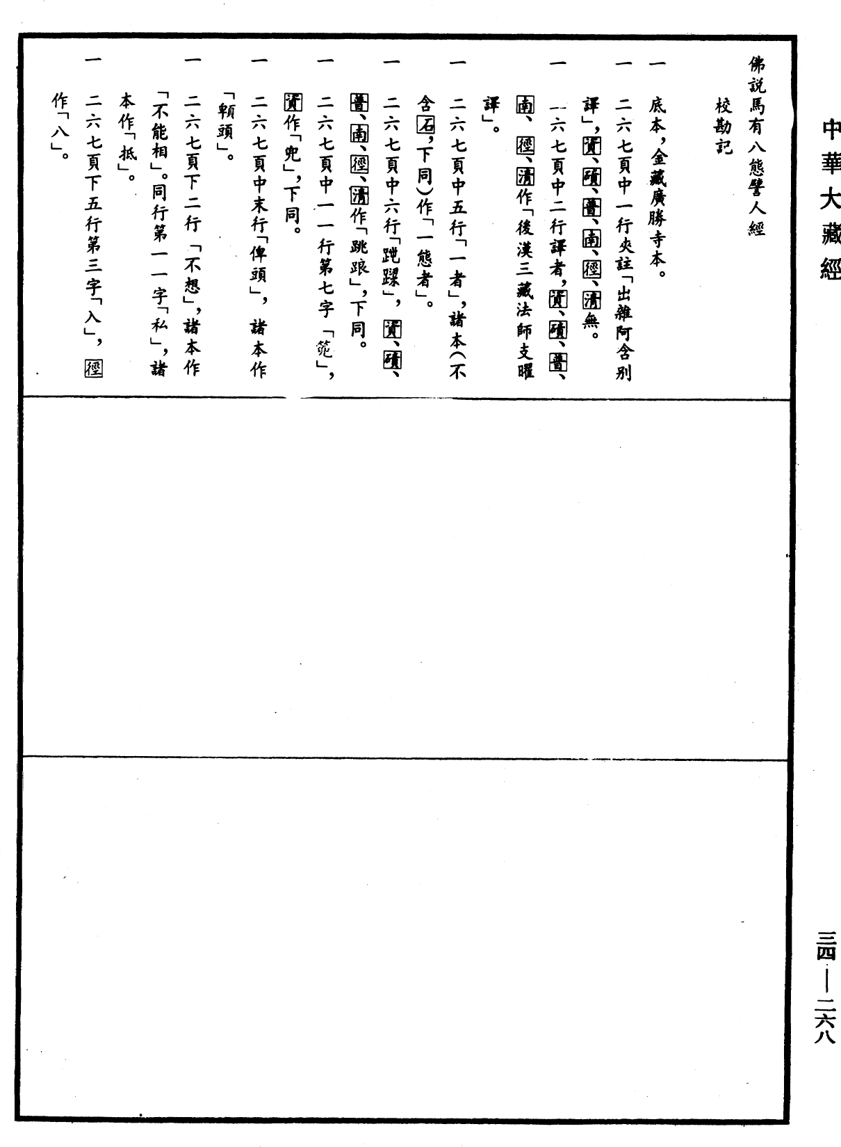 File:《中華大藏經》 第34冊 第0268頁.png